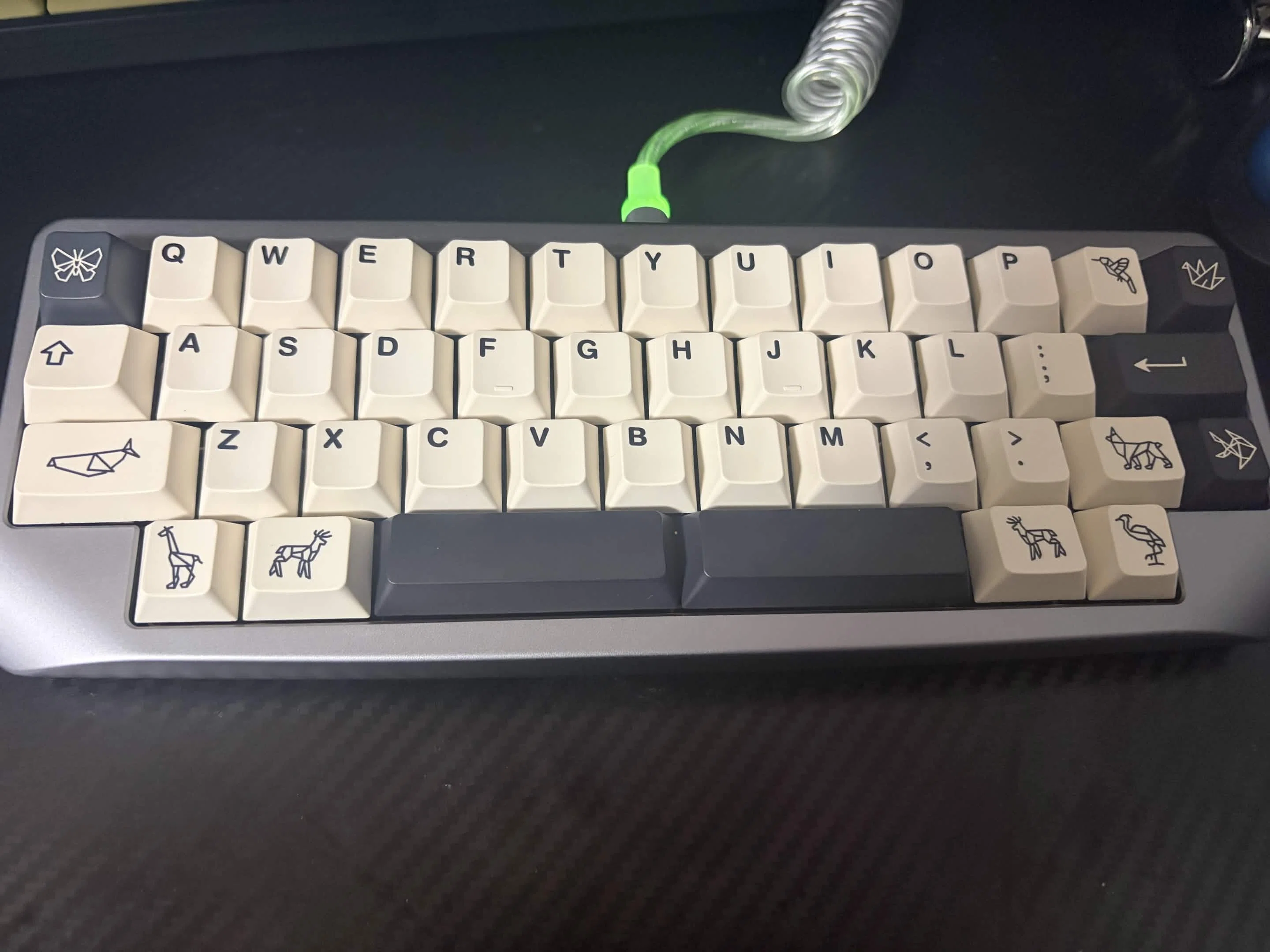 38 KBDfansの40％キーボード『Agar mini』をお迎えしました