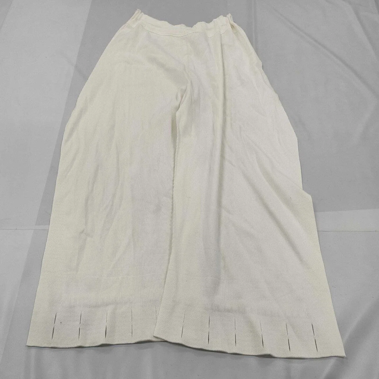 ISSEY MIYAKE Wide Pants Size 2 White Made in Japan｜イッセイミヤケ 