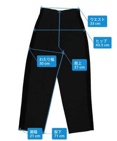ヴァレンティノ Varentīno サイズ38 Valentino Garavani Pants Black Side Stripe Size 42 Italy Women's