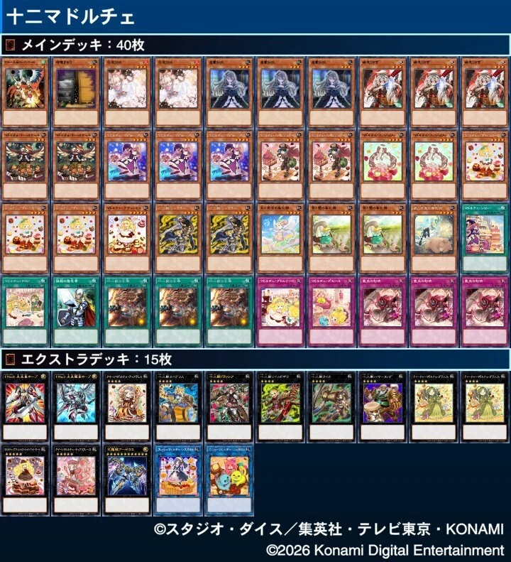 MD十二絢嵐マドルチェ構築展開研究メモ｜ネズミ