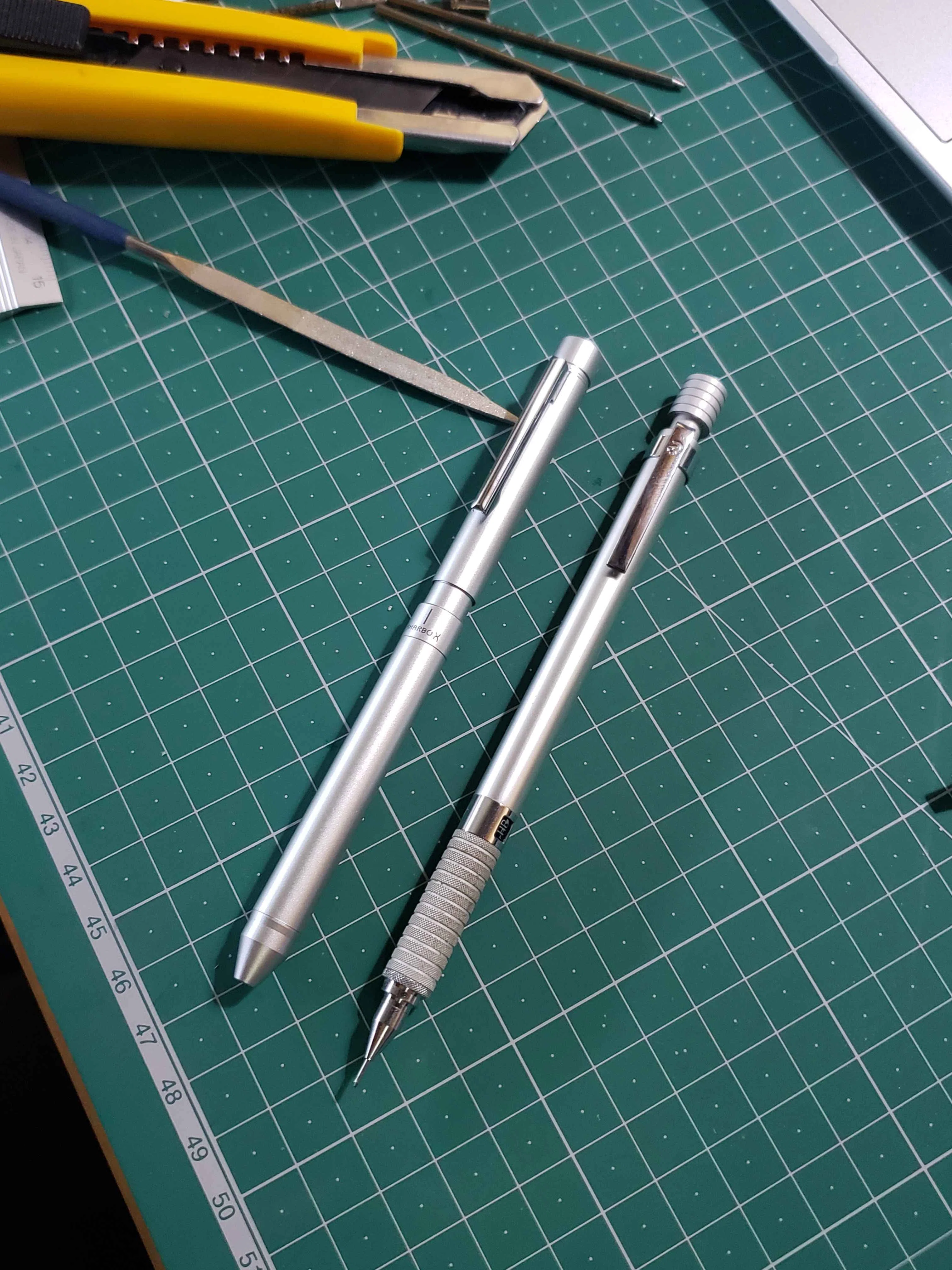 シャーボX LT3 ボールペン化改造 備忘録｜黒壱さん