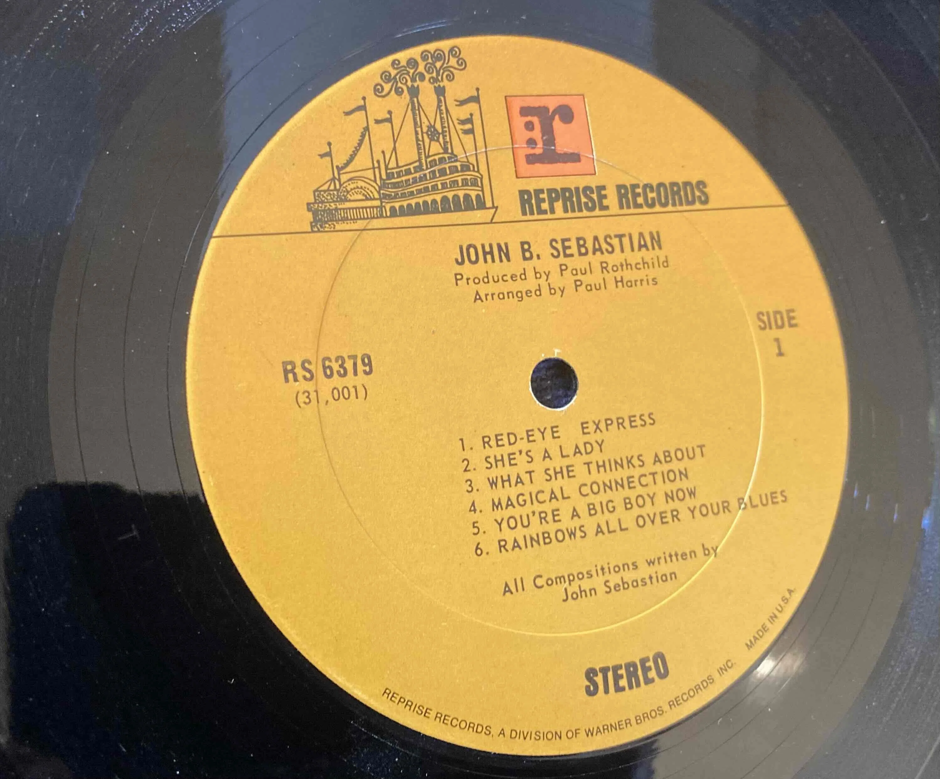 John Sebastian [ Same ] Reprise RS-6379 ｜naruru's Record