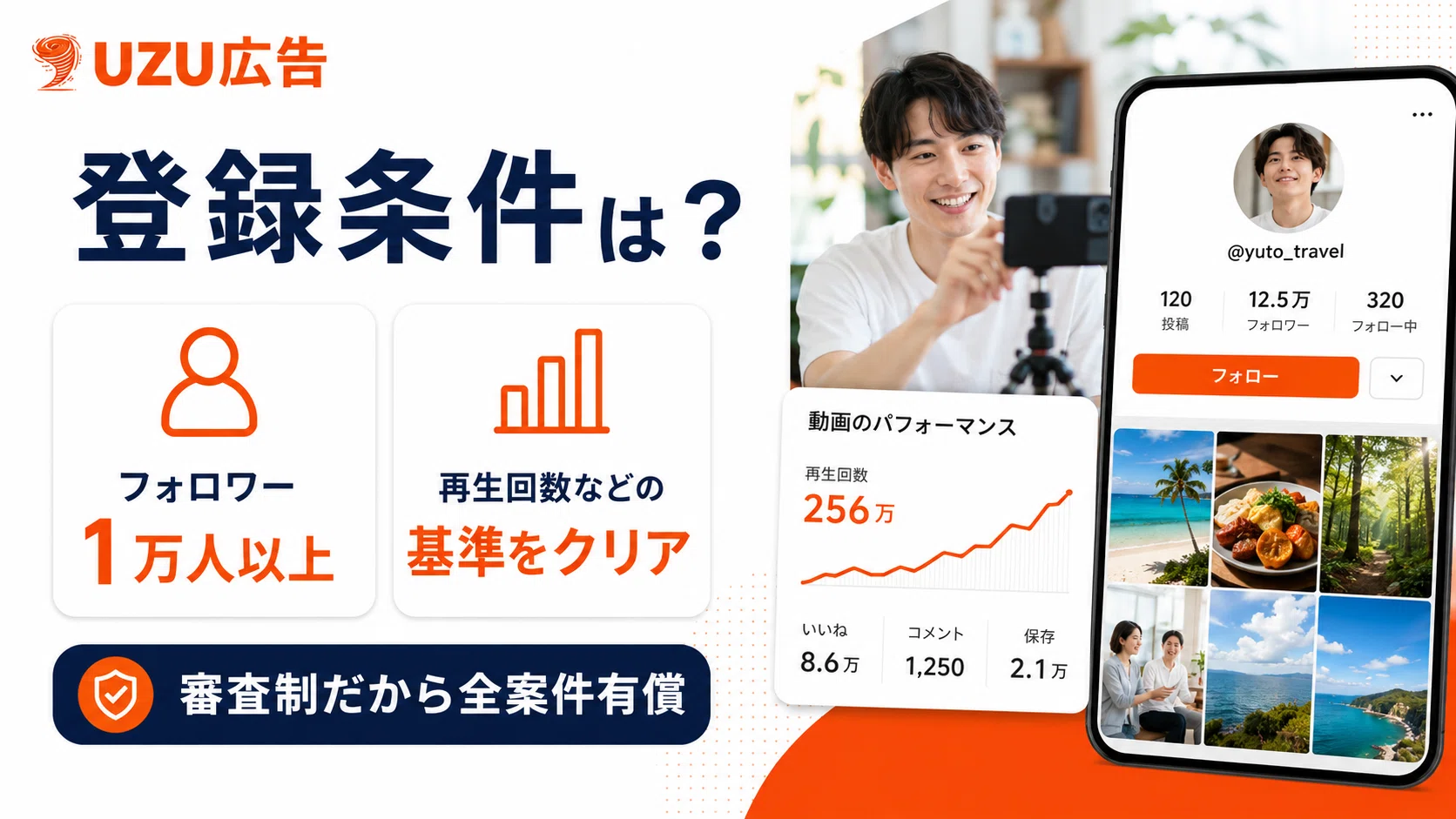インフルエンサー向け】全案件が有償・報酬は最短5日振込のPR案件