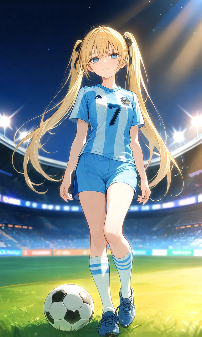サッカーガール ワールドカップ】各国代表の戦い方を擬人化！サッカー応援キャラクター