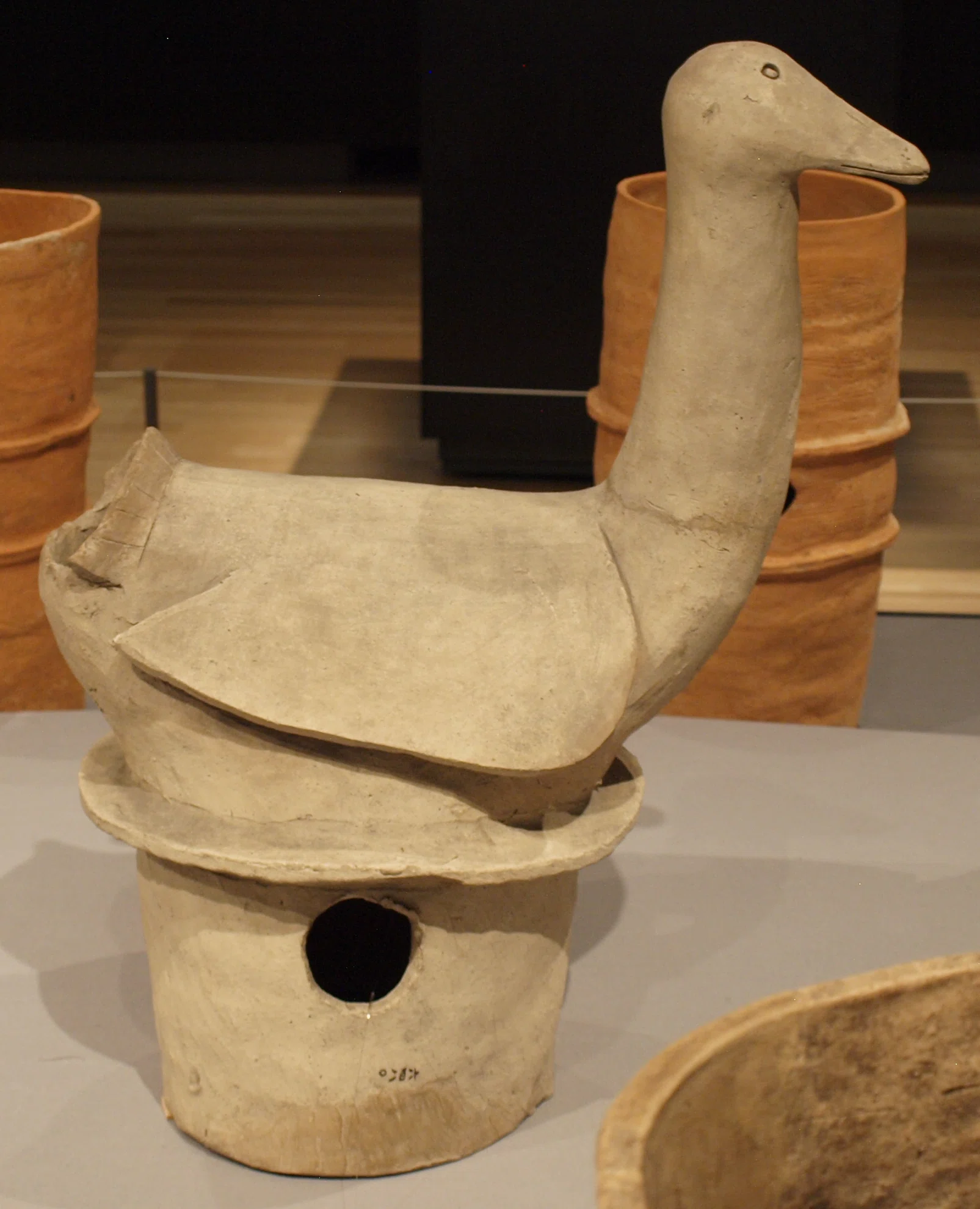 ただ今展示中⑥《水鳥形埴輪》古墳時代・5世紀、東京国立博物館|毎日 ただ今展示中⑥《水鳥形埴輪》古墳時代・5世紀、東京国立博物館|毎日