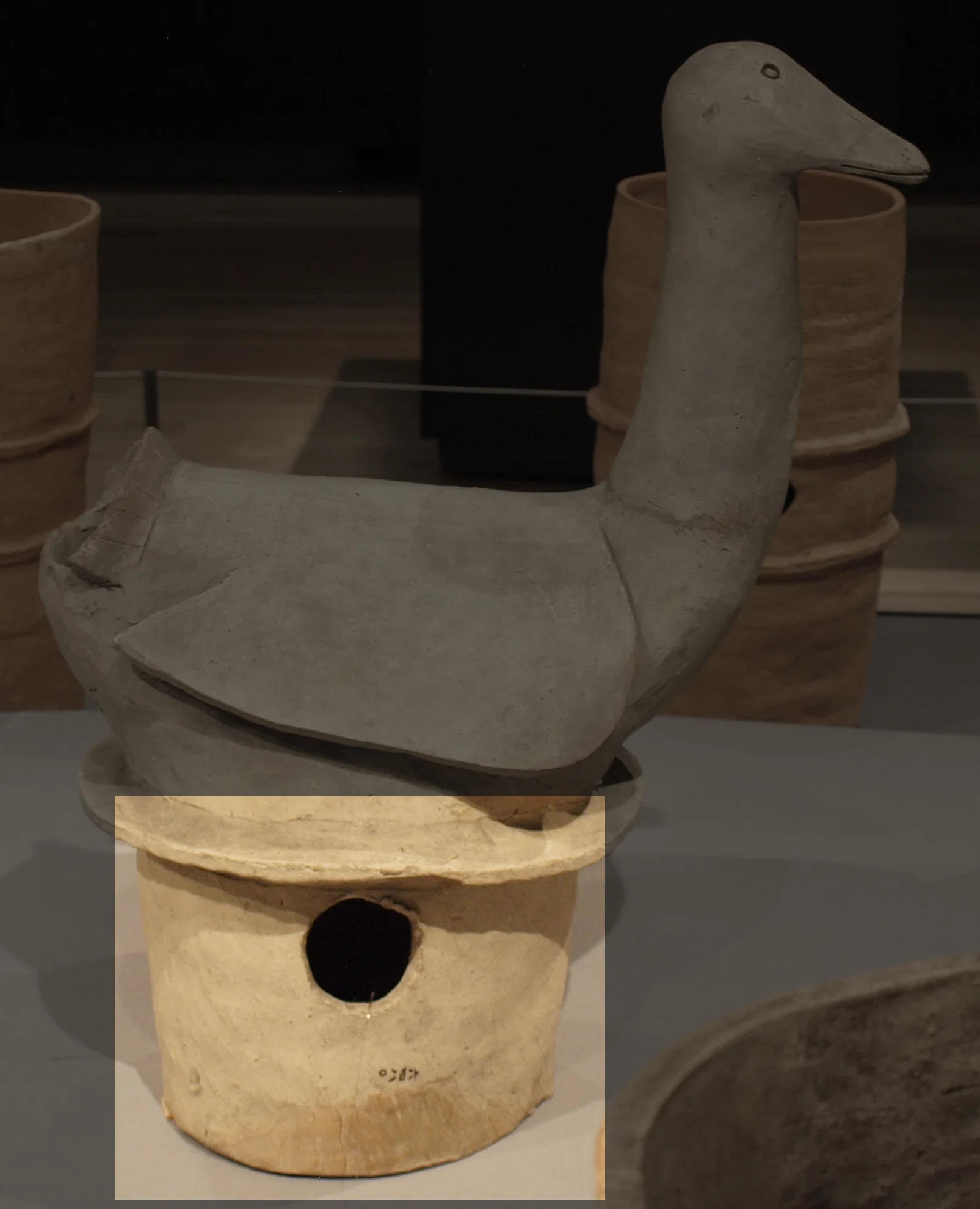 ただ今展示中⑥《水鳥形埴輪》古墳時代・5世紀、東京国立博物館｜毎日
