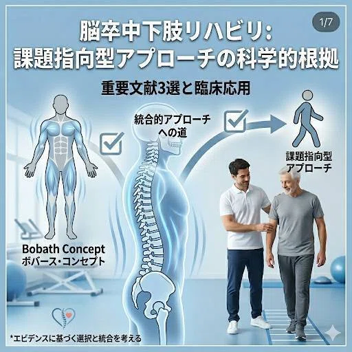 臨床のヒント】脳卒中リハビリに「課題指向型アプローチ」を取り入れる