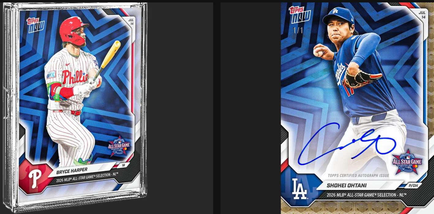 2026 MLBオールスター】Topps NOW限定カードセット発売！大谷翔平や