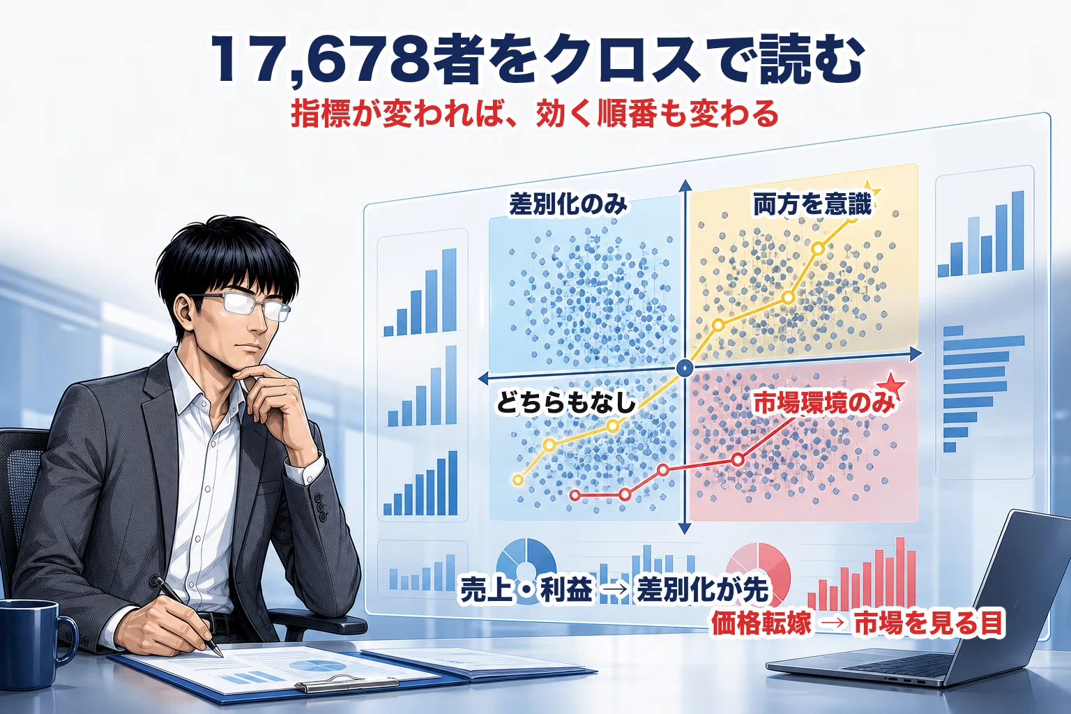 中小企業白書2025】「差別化か、市場か──答えは