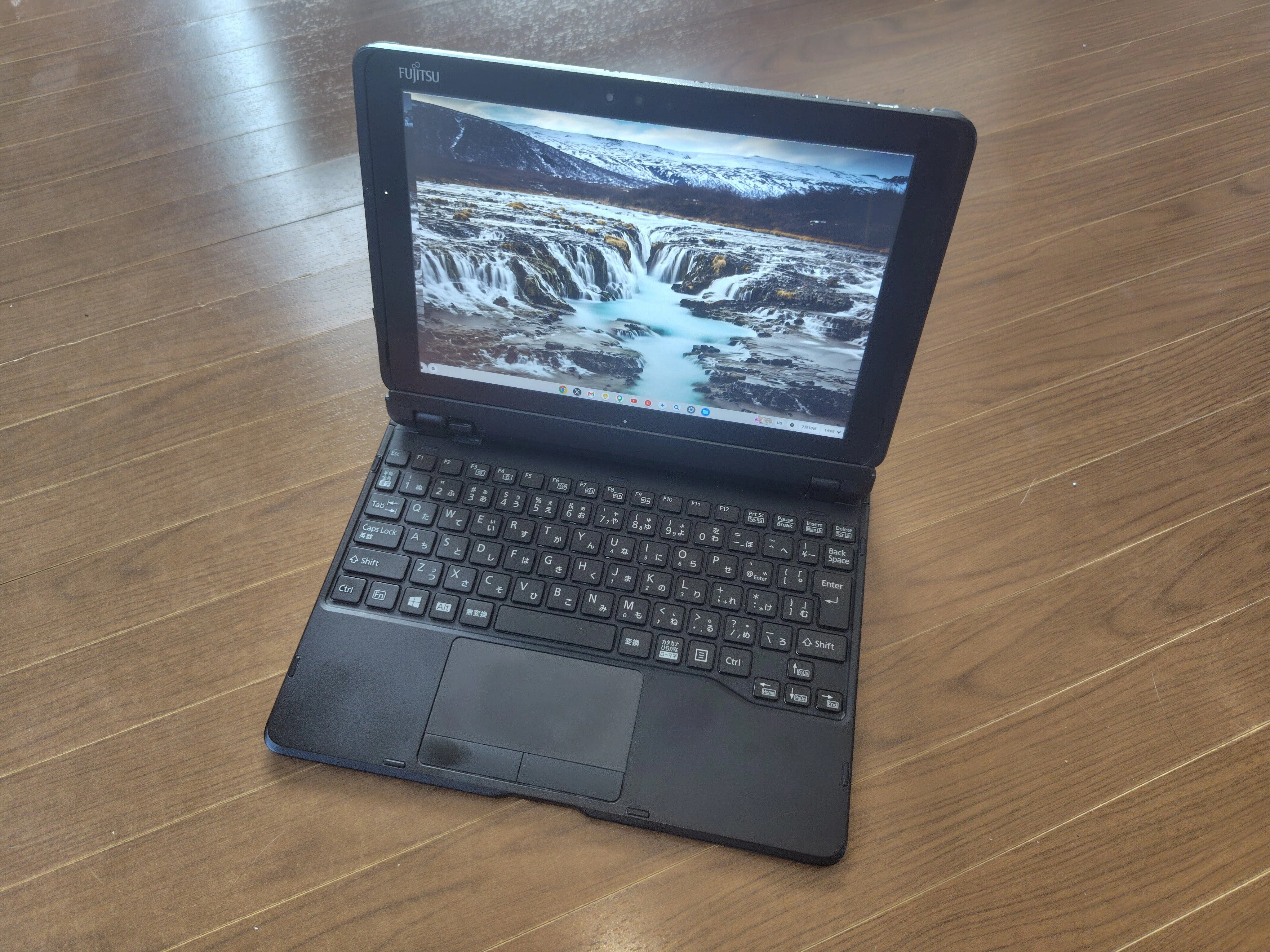 Arrows Tab Q509/VEを中古で購入し、ChromeOS Flexをインストールした