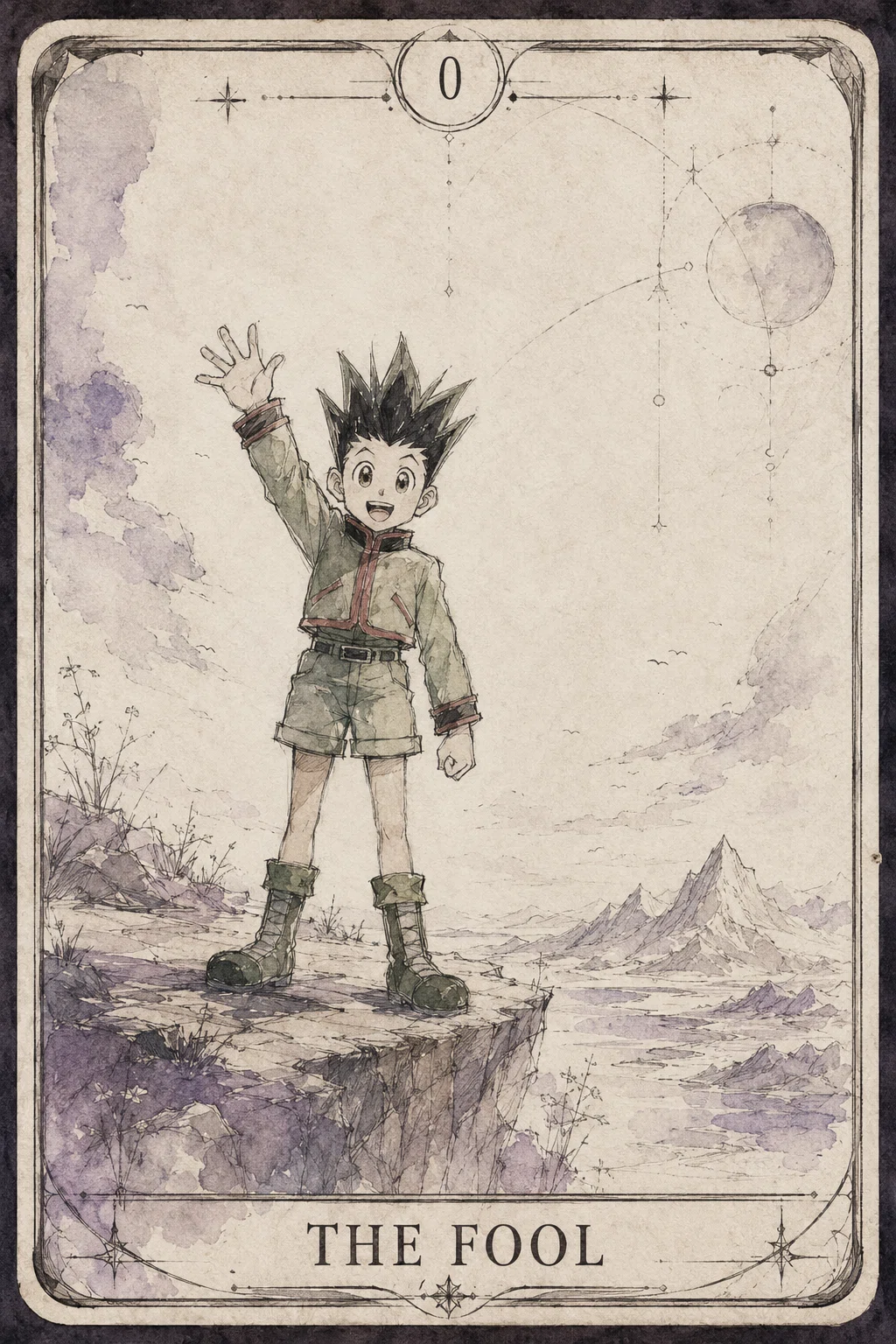 HUNTER×HUNTER タロットカード 22枚 コンプリート HUNTER×HUNTERで綴る大アルカナ22枚｜推しをカード化してみた｜zakky