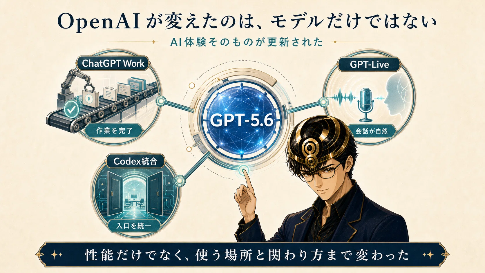 GPT-5.6登場】僕の使い方とこれから人間側に求められるもの｜Issa