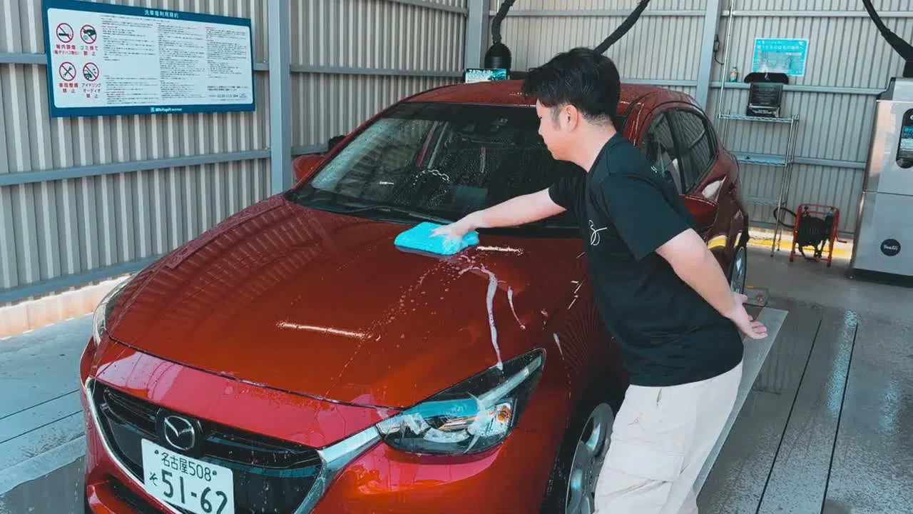 名古屋・南区】24時間営業＆手洗いブース10枠！屋根付きセルフ洗車場 