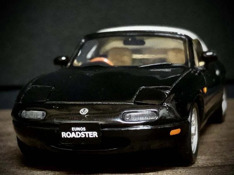【貴重】エブロEUNOS ROADSTER V-Special with BBS エブロ 1/43 ユーノスロードスター V-Special with BBS wheel｜てOの