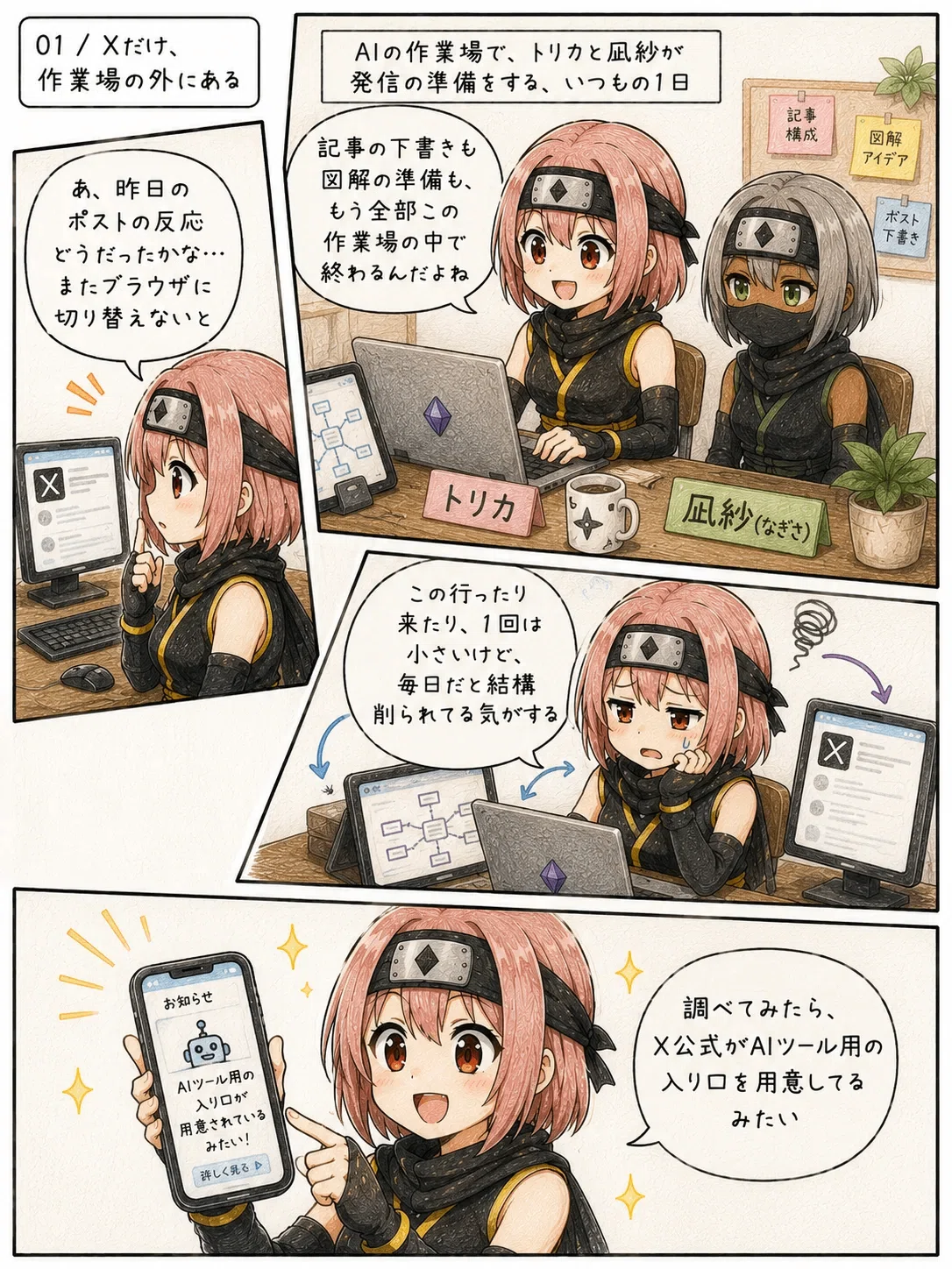 その他 ai AIの作業場とXをつないでみた｜アースキー
