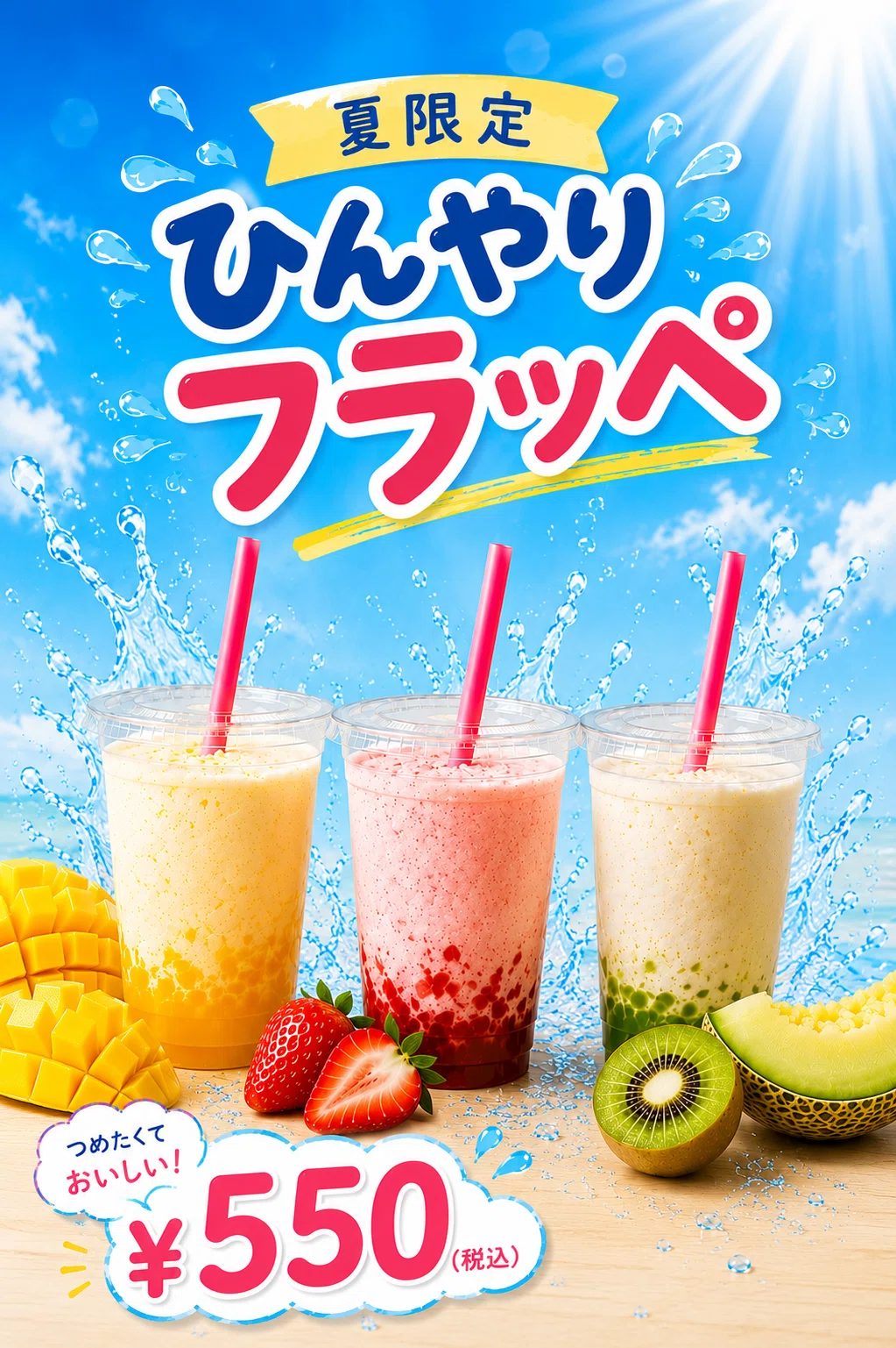 2026年夏】レゴランドのプール帰りにぴったり！新作フラッペが登場
