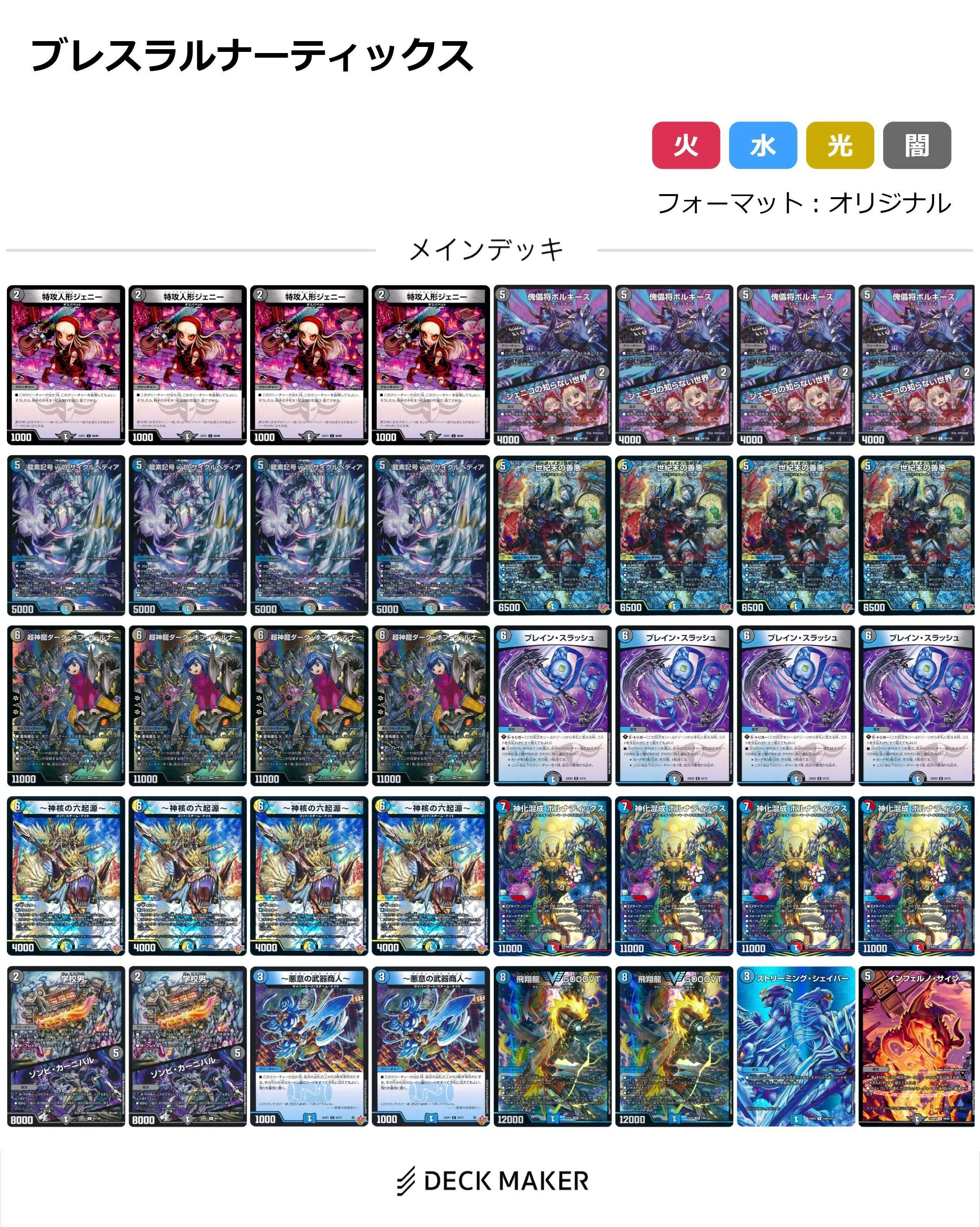 ルナデッキの案出しをしよう｜シァリン