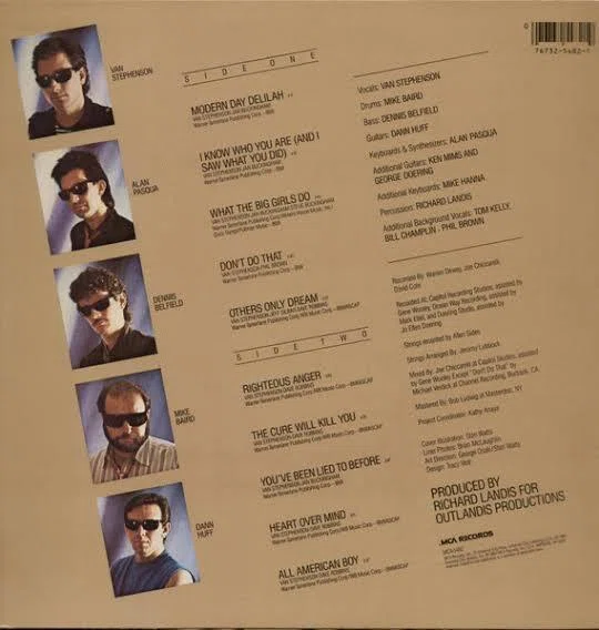 Van Stephenson - Righteous Anger (1984)/Suspicious Heart (1986 Van Stephenson - Righteous Anger (1984)/Suspicious Heart (1986