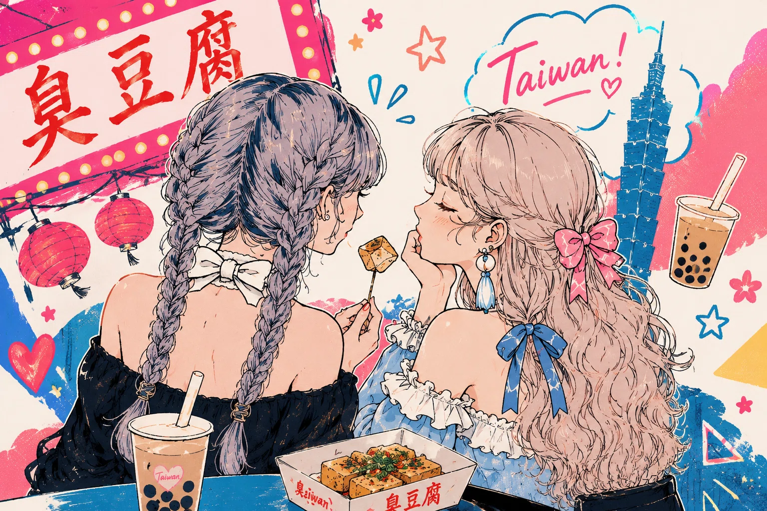 短編小説】リカとわたしと、臭豆腐。｜羽