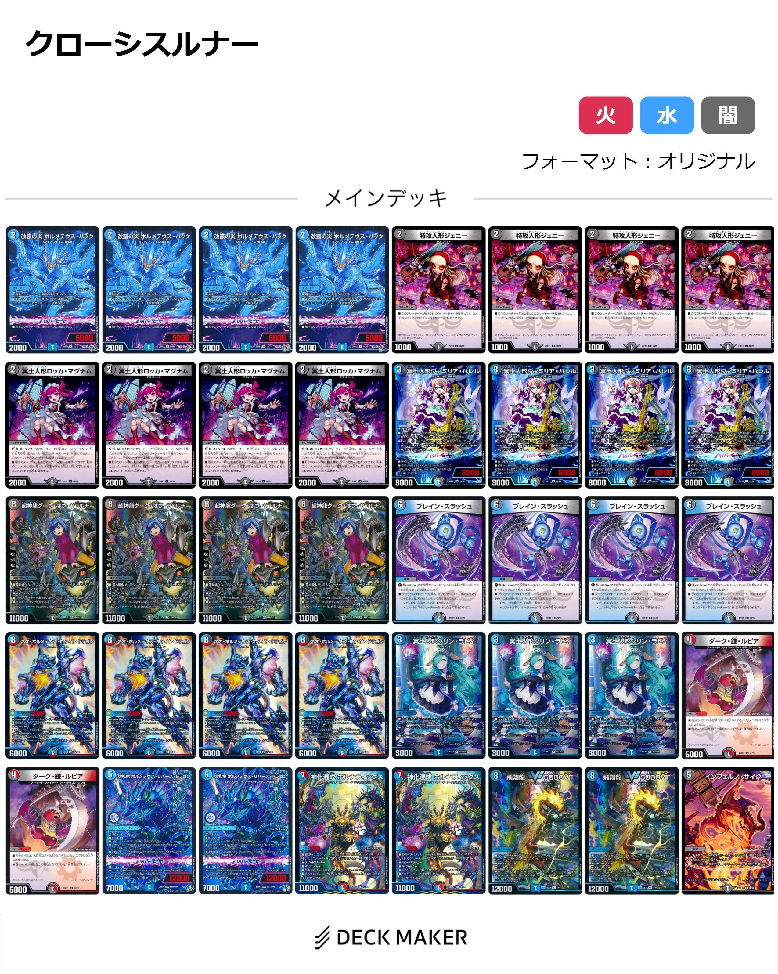 ルナデッキの案出しをしよう｜シァリン