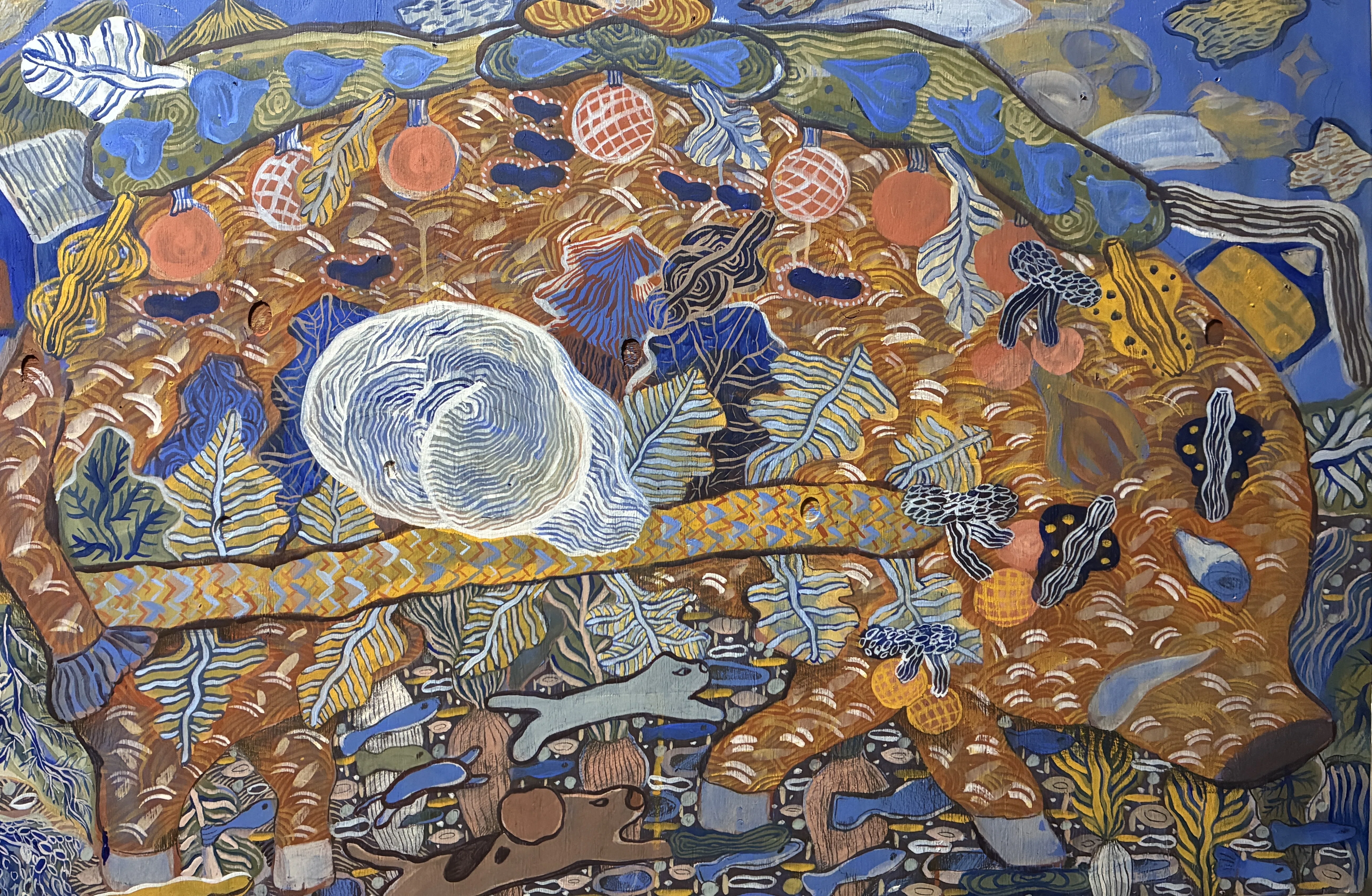 8月18-24日｜葉樹芸術製作所 Akiko Higuchi exhibition「scroll」｜恵