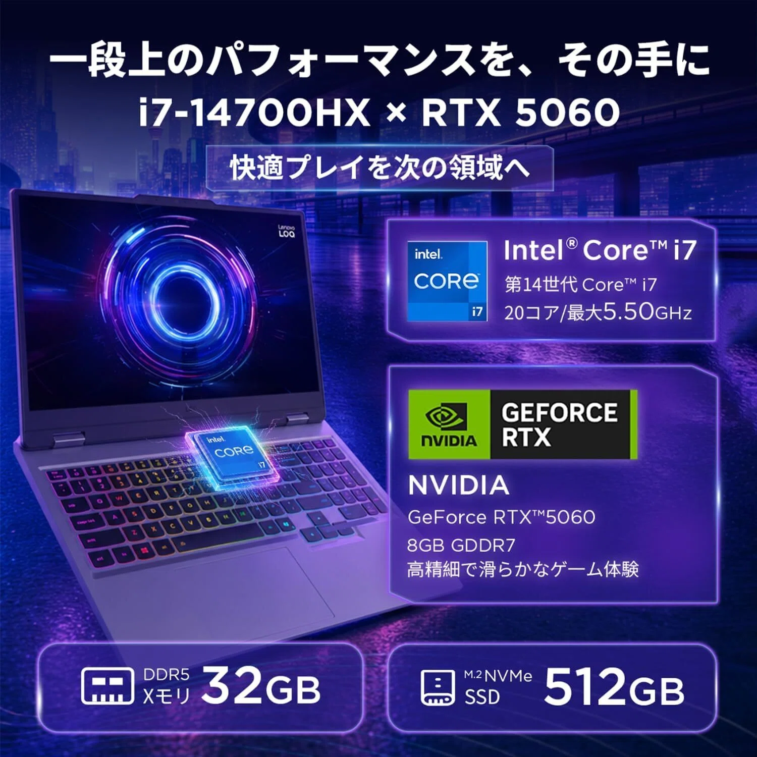 レビュー】Lenovo LOQ 15IRX10 ゲーミングノートPC 口コミや評判は
