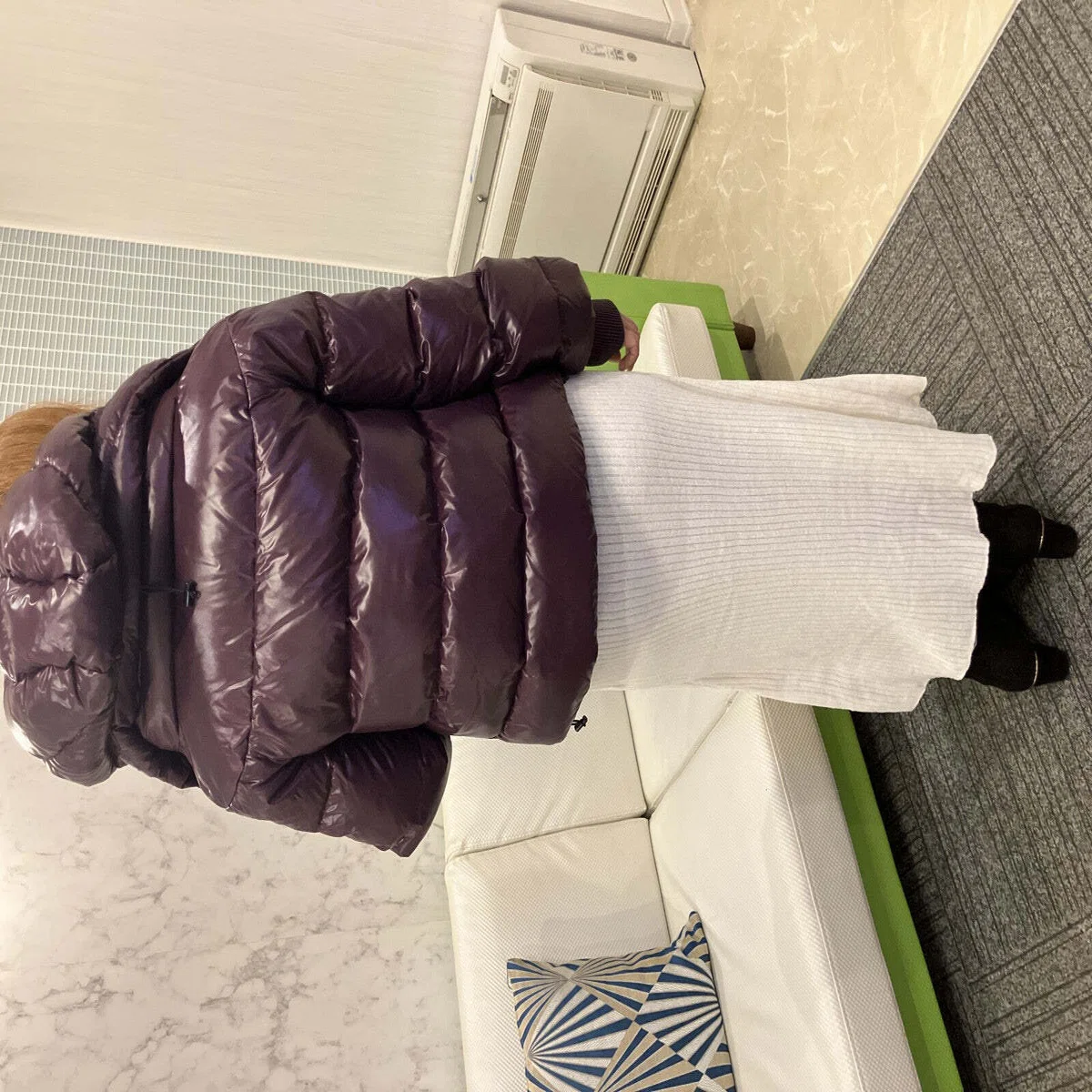 MONCLER CLUNY GIUBBOTTO Down Jacket Burgundy｜モンクレール CLUNY 