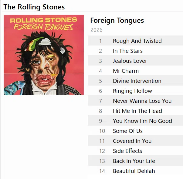 Foreign Tongues - The Rolling Stones は驚愕の名盤でした｜小泉伊佐美