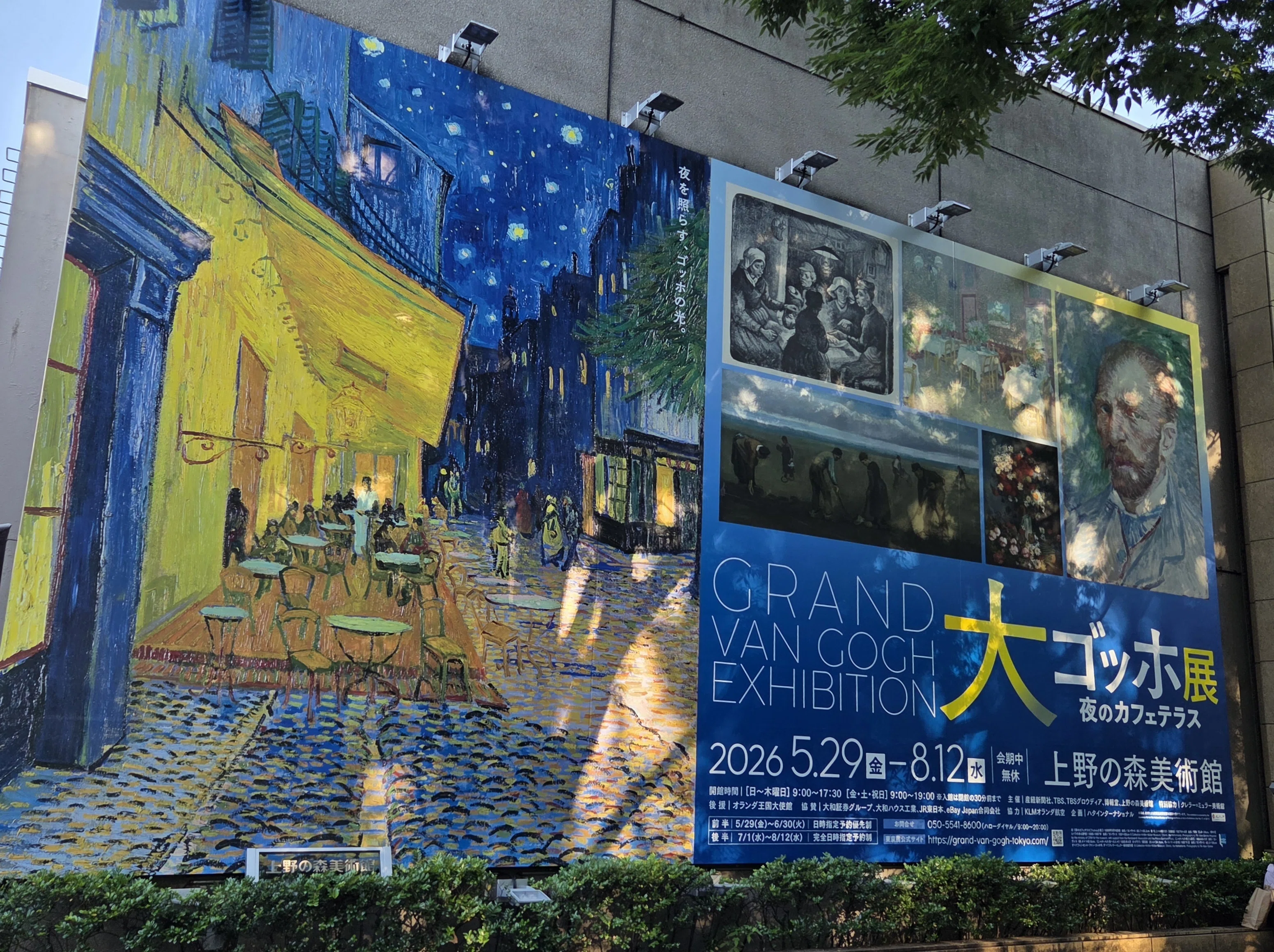 大ゴッホ展」で出会った《夜のカフェテラス》｜紫陽花