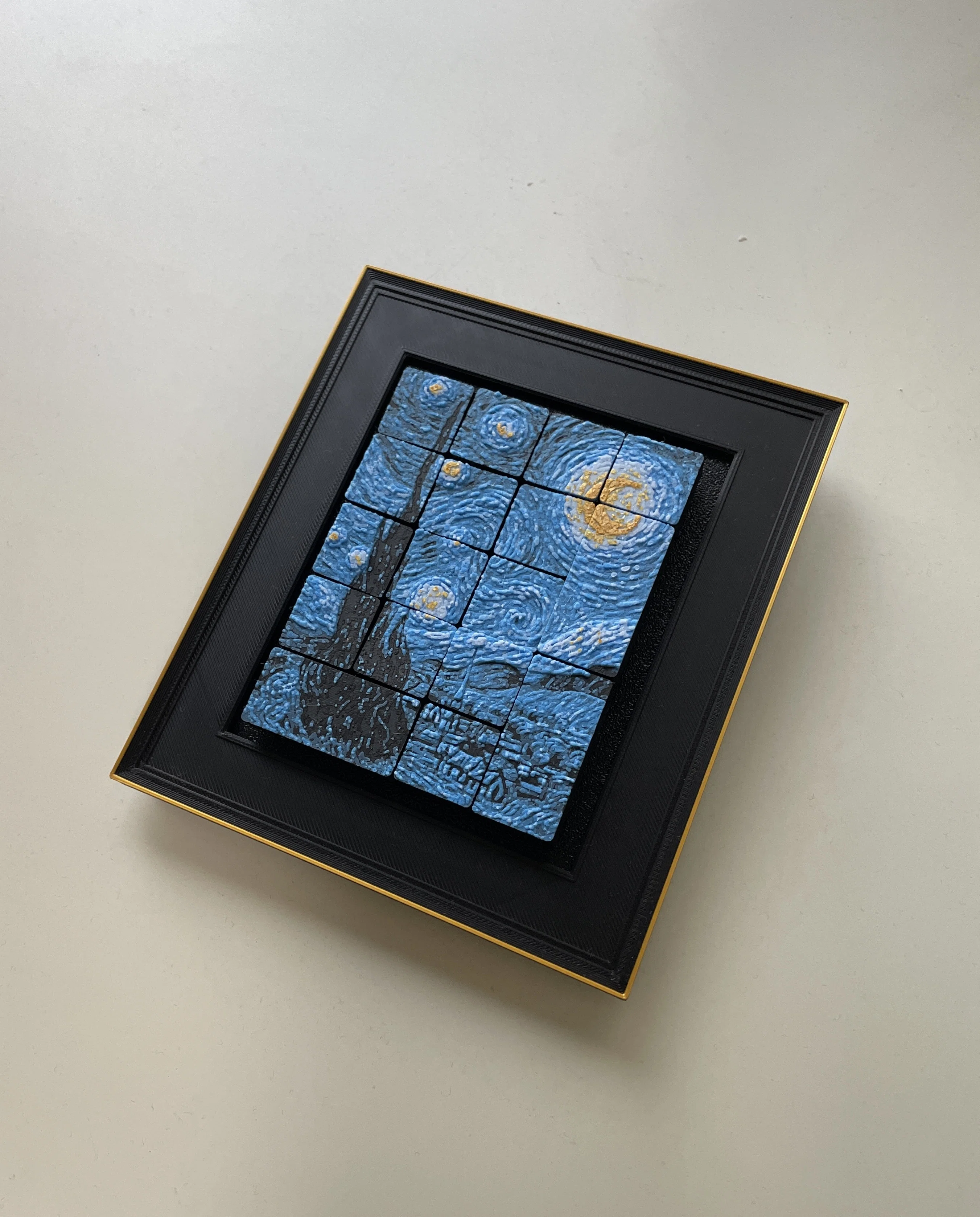 Teihai17Ncキーボード＆名画キーキャップ「星月夜」｜ナイン nine