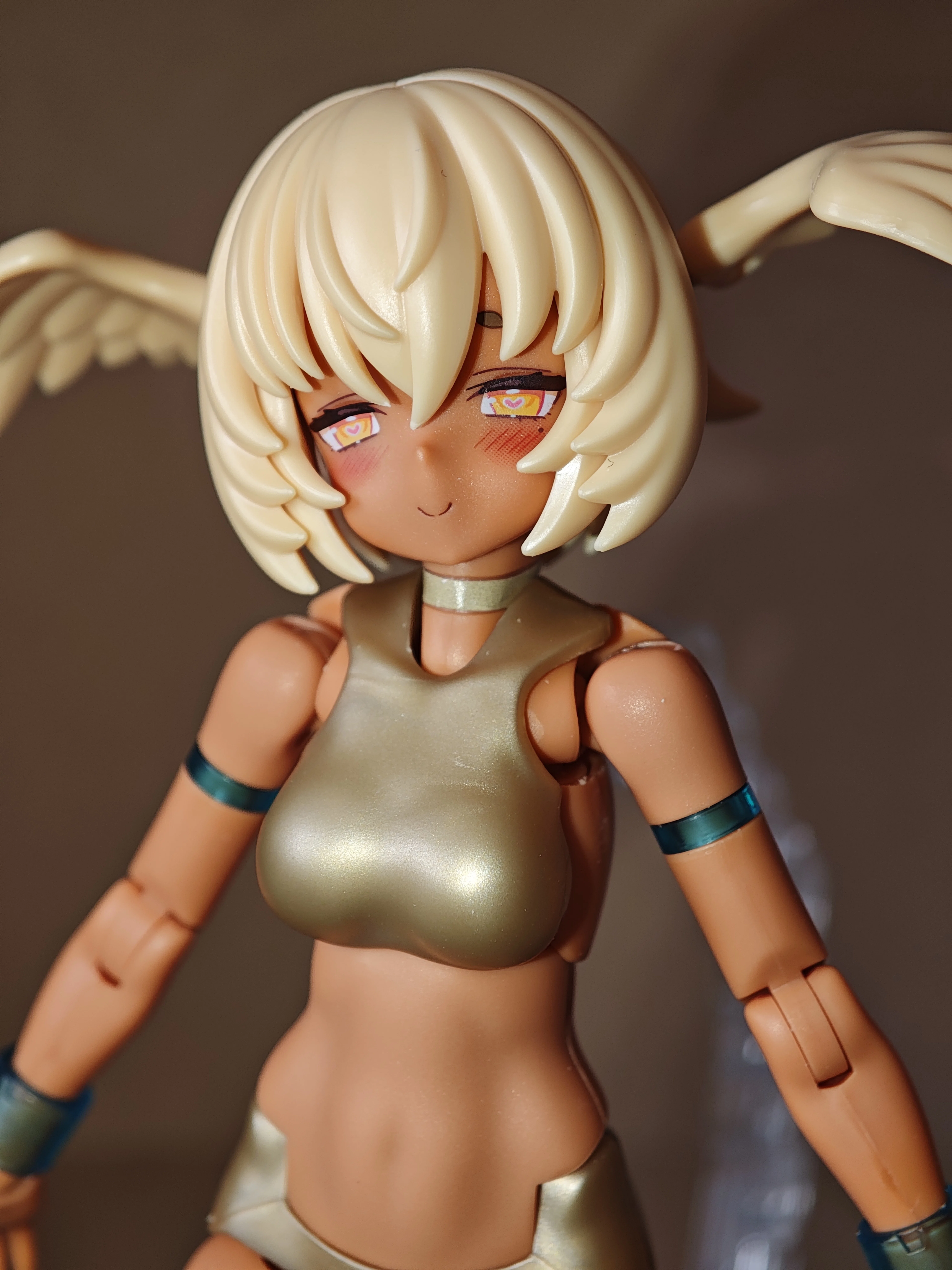 制作記録】メガミデバイス プニモフ 金シャオ｜おー