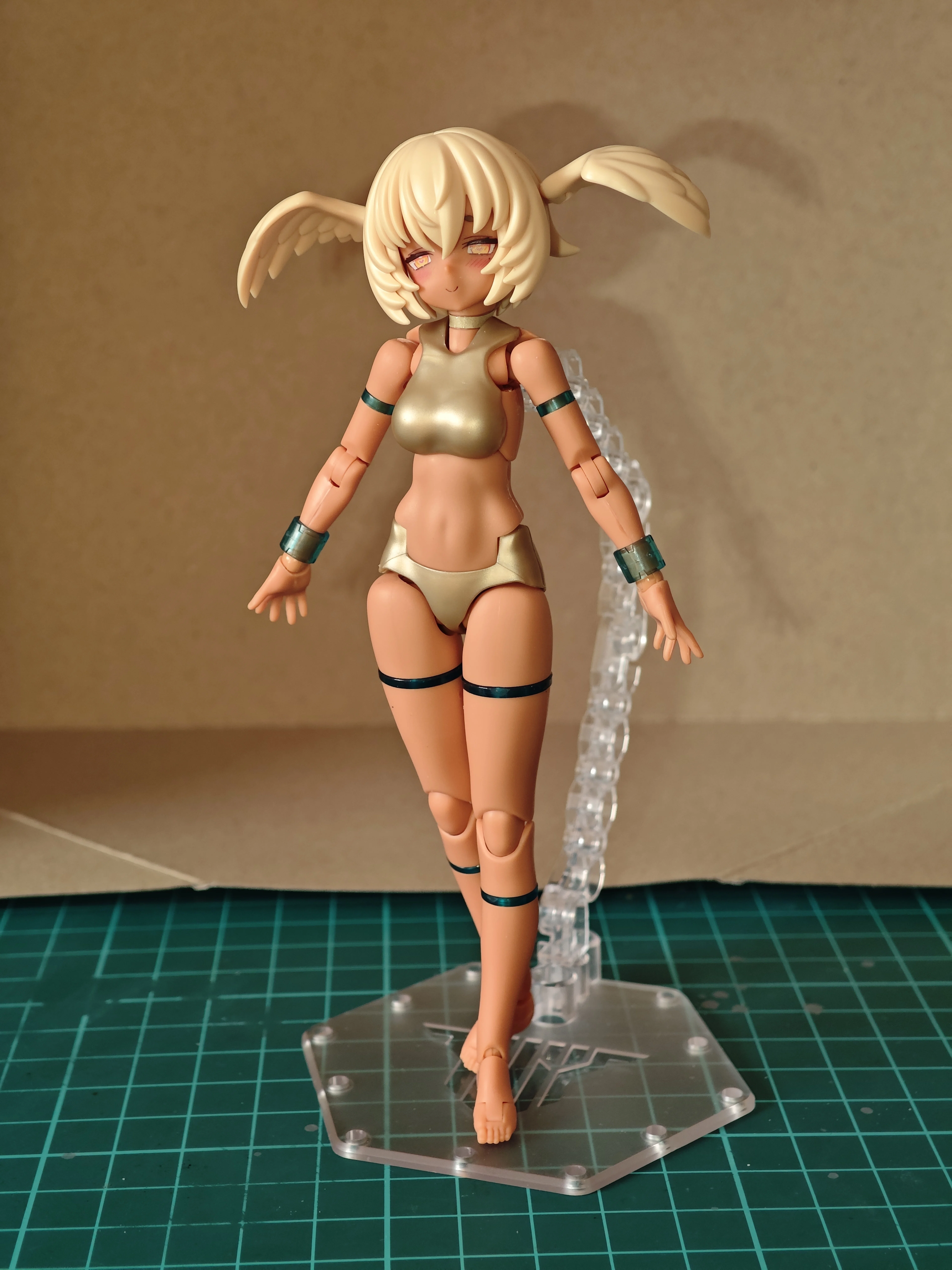 制作記録】メガミデバイス プニモフ 金シャオ｜おー