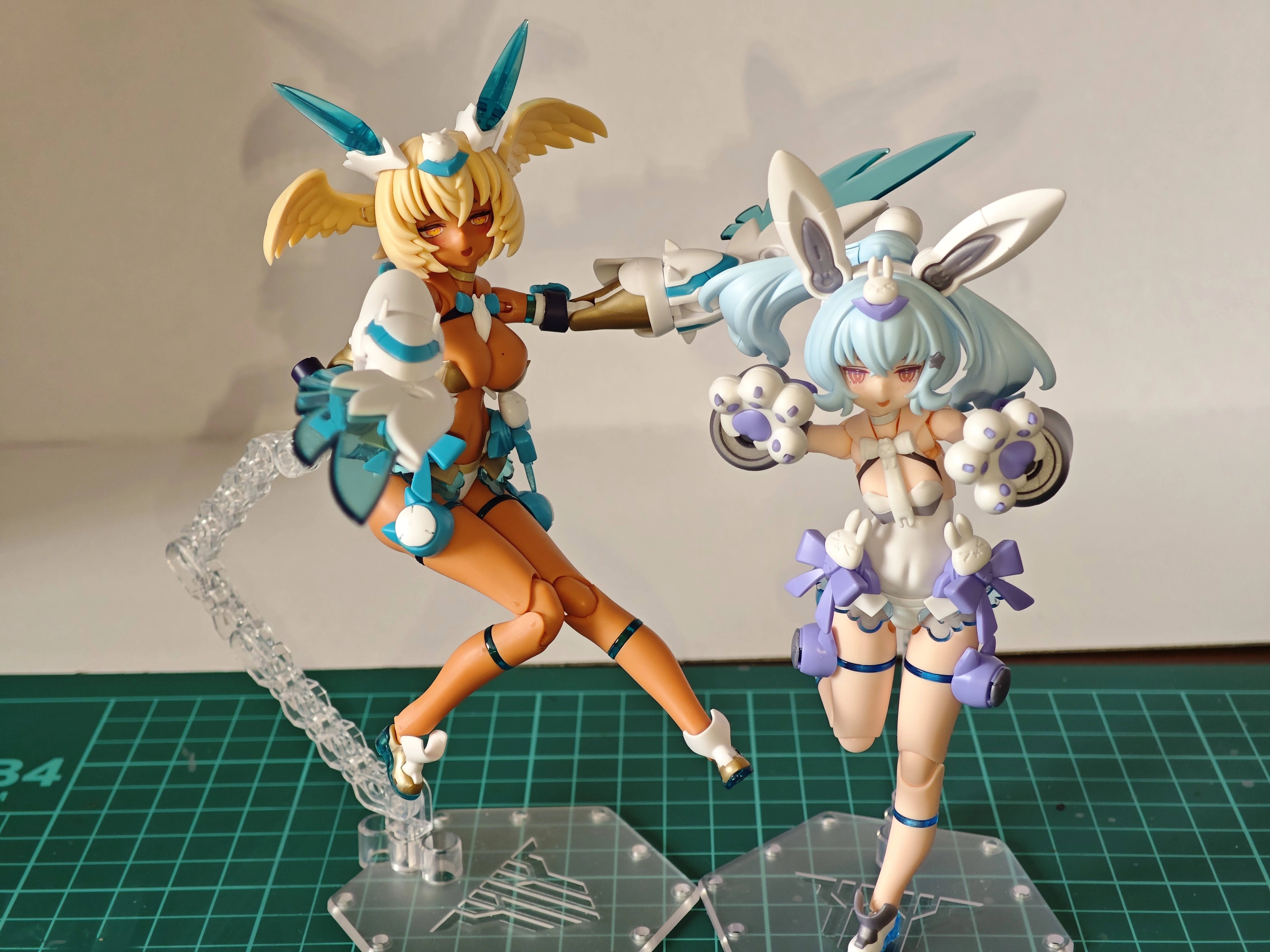 制作記録】メガミデバイス プニモフ 金シャオ｜おー