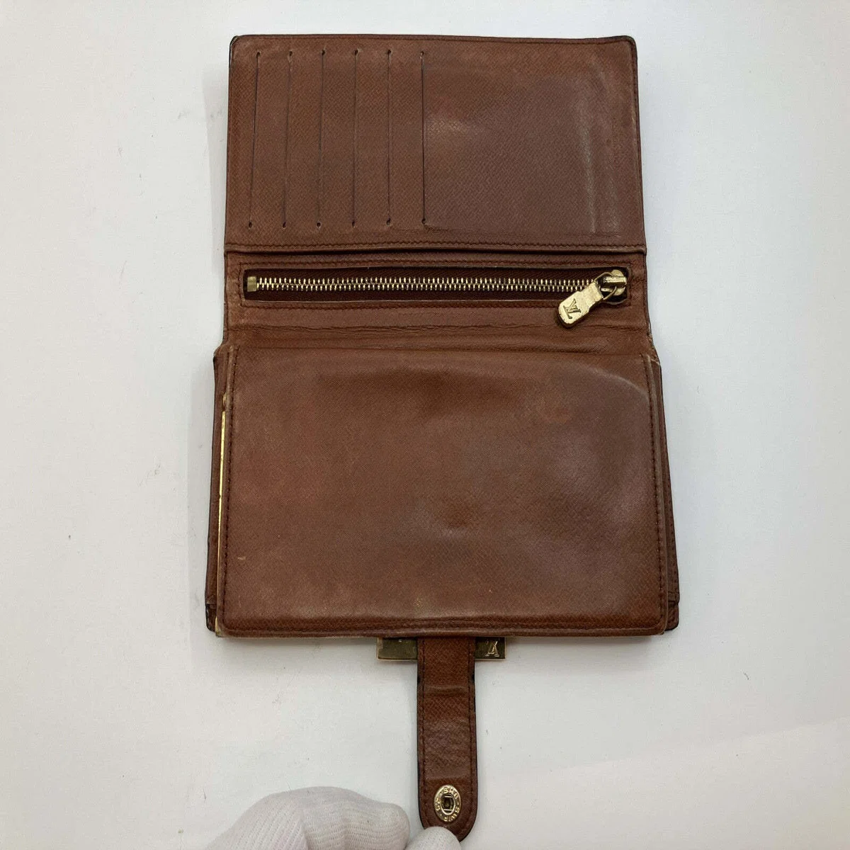 LOUIS VUITTON Monogram Continental Clutch Long Wallet T61217 Date 