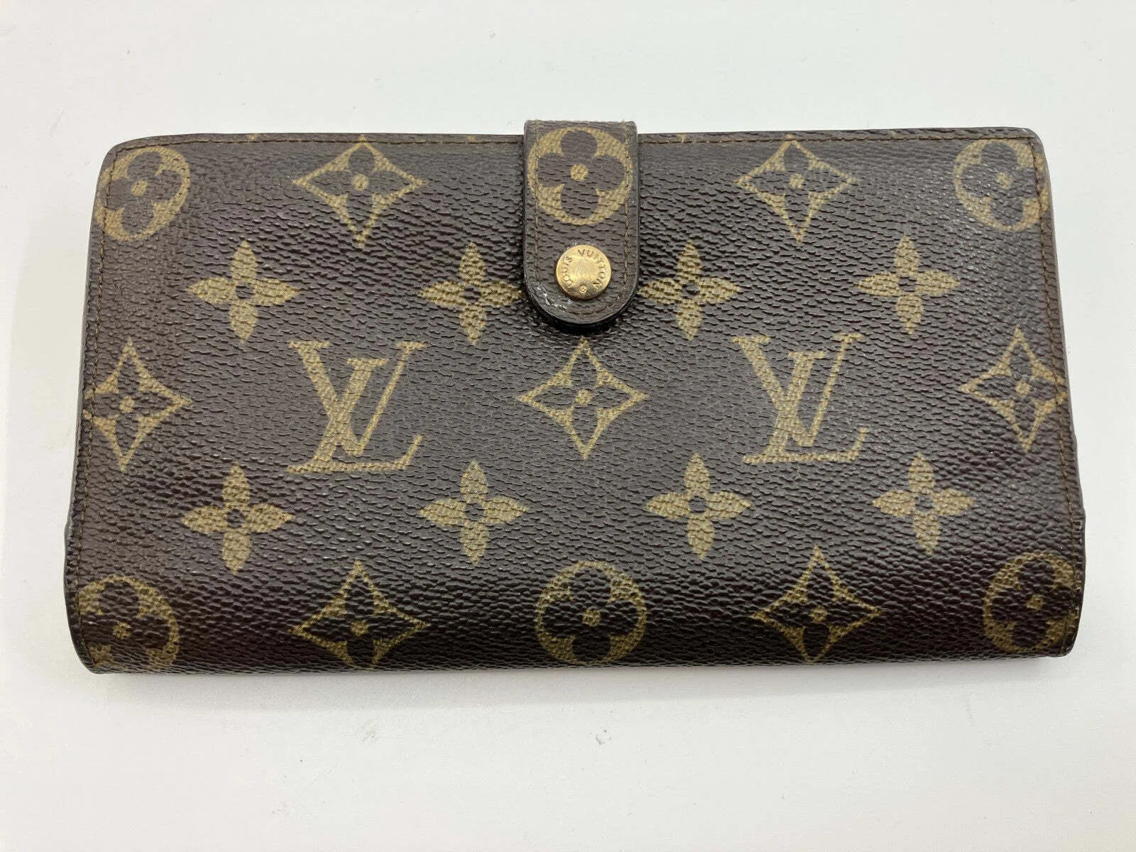 LOUIS VUITTON Monogram Continental Clutch Long Wallet T61217 Date 