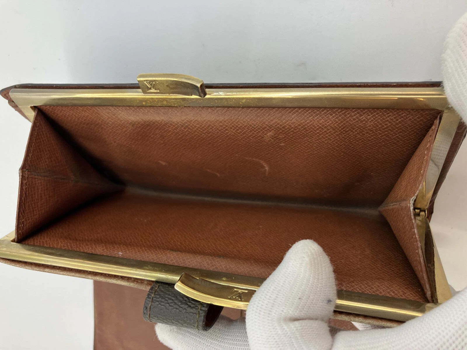 LOUIS VUITTON Monogram Continental Clutch Long Wallet T61217 Date 