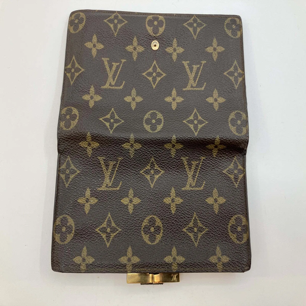 LOUIS VUITTON Monogram Continental Clutch Long Wallet T61217 Date 
