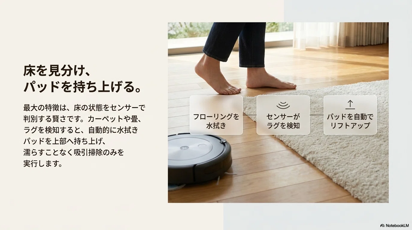 掃除機がけと水拭きを一度で終わらせる、ルンバ コンボ j5を調べてみた
