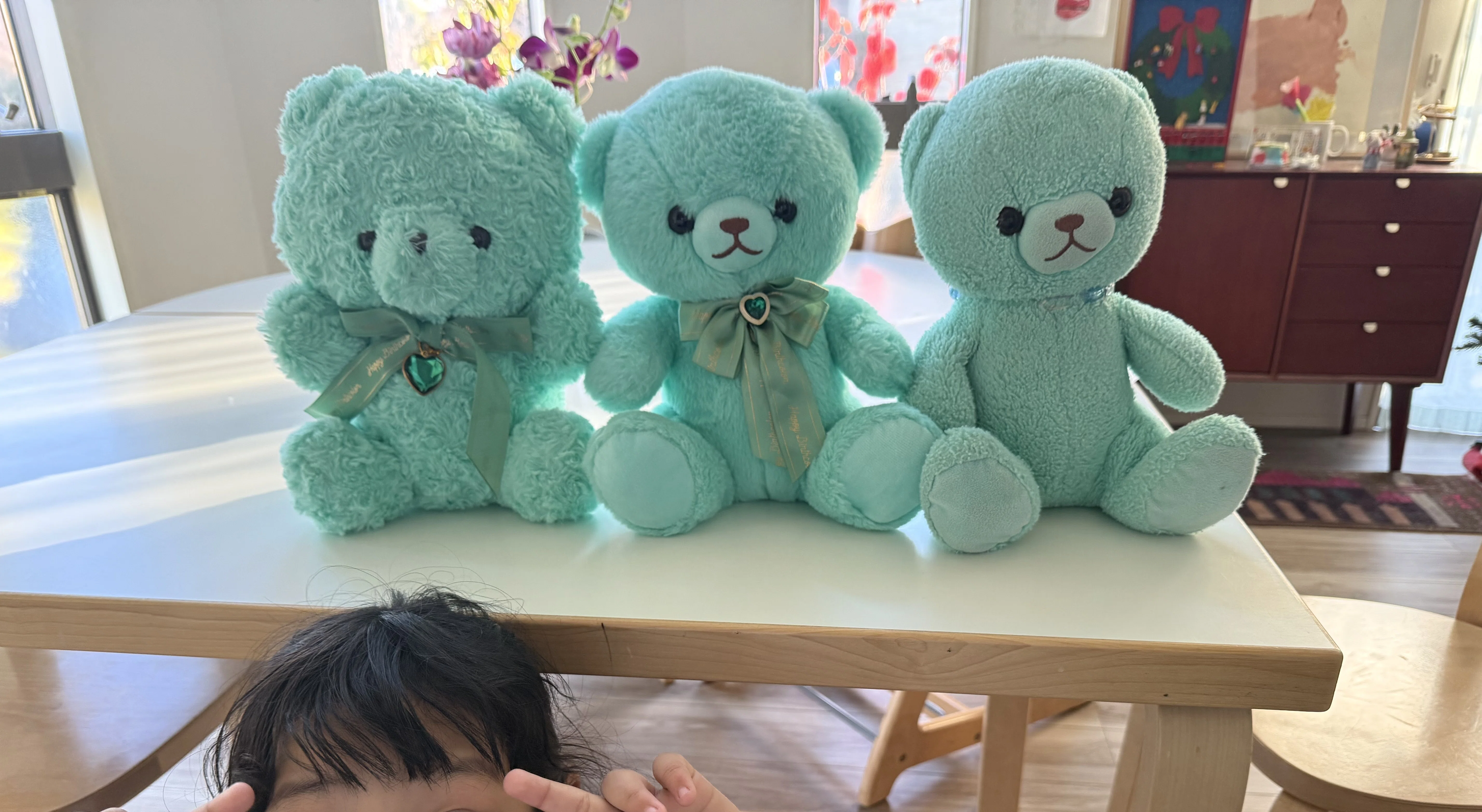 うちにエメラルドグリーンのくまが3つもある理由。｜海沼 衣々花