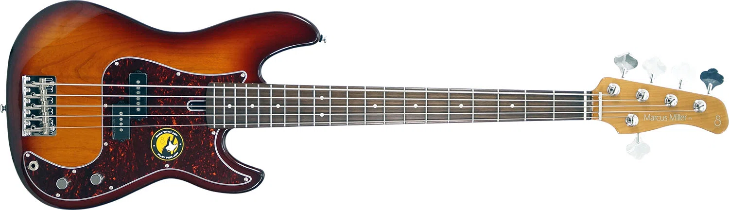 マーカス・ミラー×サイアーによるパッシブ5弦ベース「P5R ALDER 5」が
