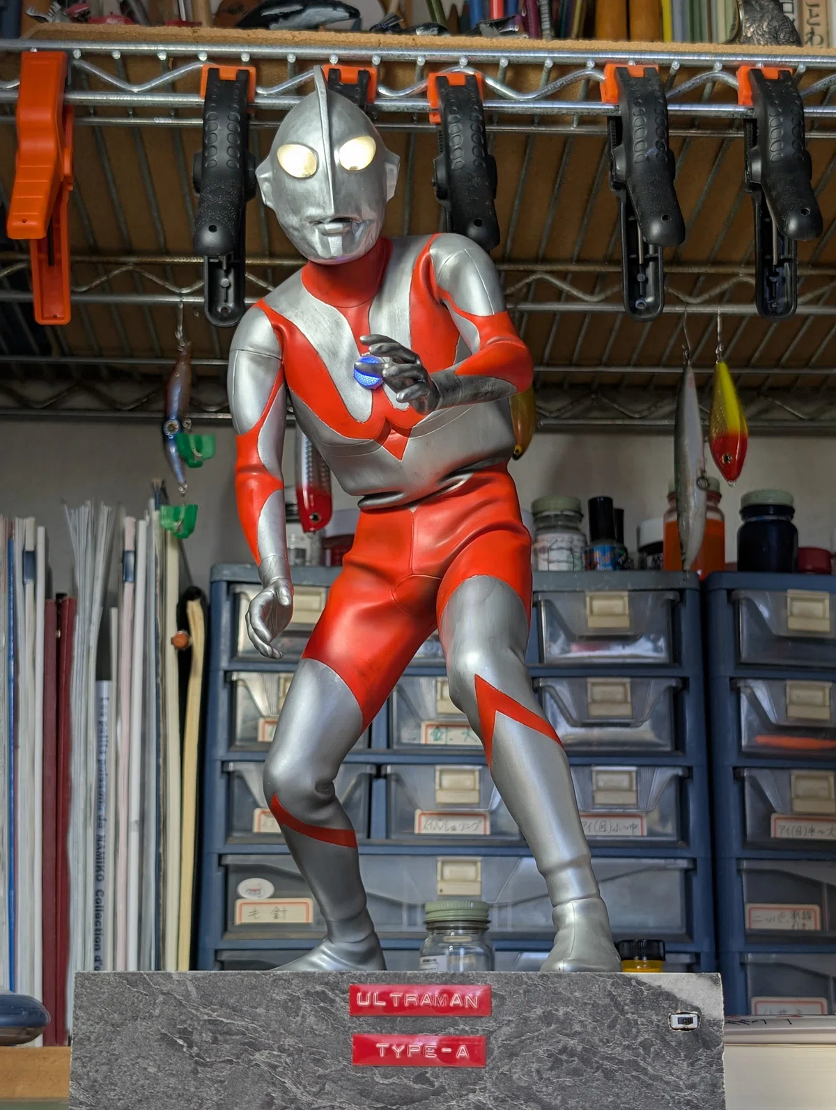 制作&塗装】海洋堂 ウルトラマン（Aタイプ） メガソフビキット 復刻版
