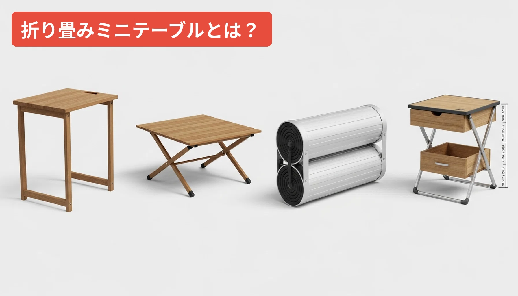 折り畳みミニテーブルおすすめ比較5選！用途別に選ぶ完全ガイド【室内