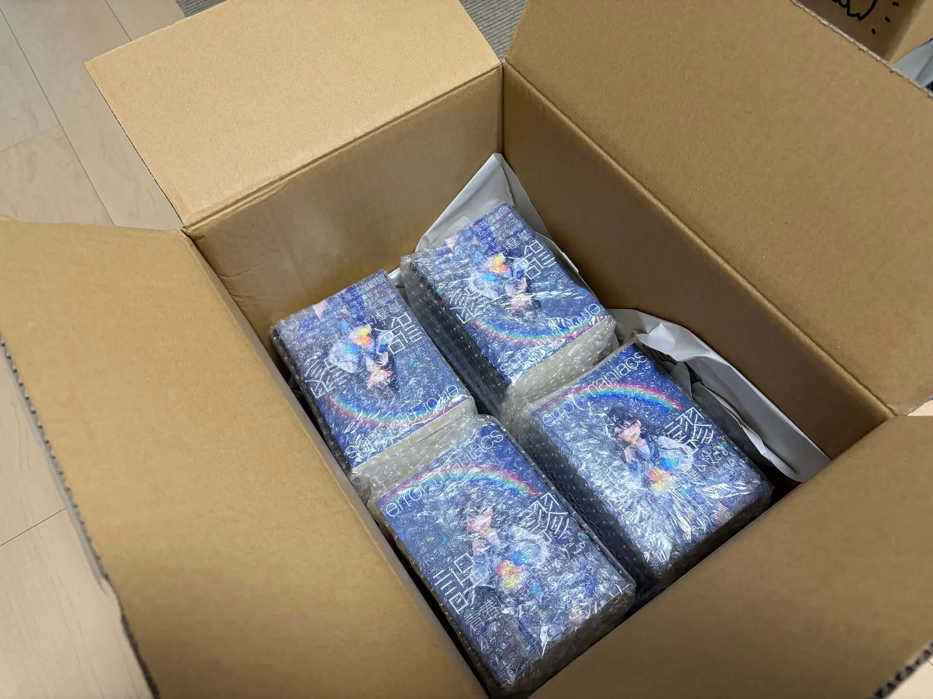 文学フリマ札幌11への道⑫本とカードと諸々の物品がやって来た！｜小河彰護