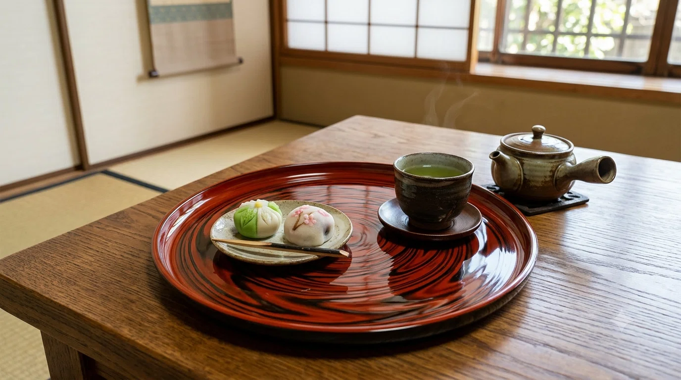 香川・讃岐漆器】後藤塗の丸盆ひとつで、来客の日の食卓が変わる｜日本