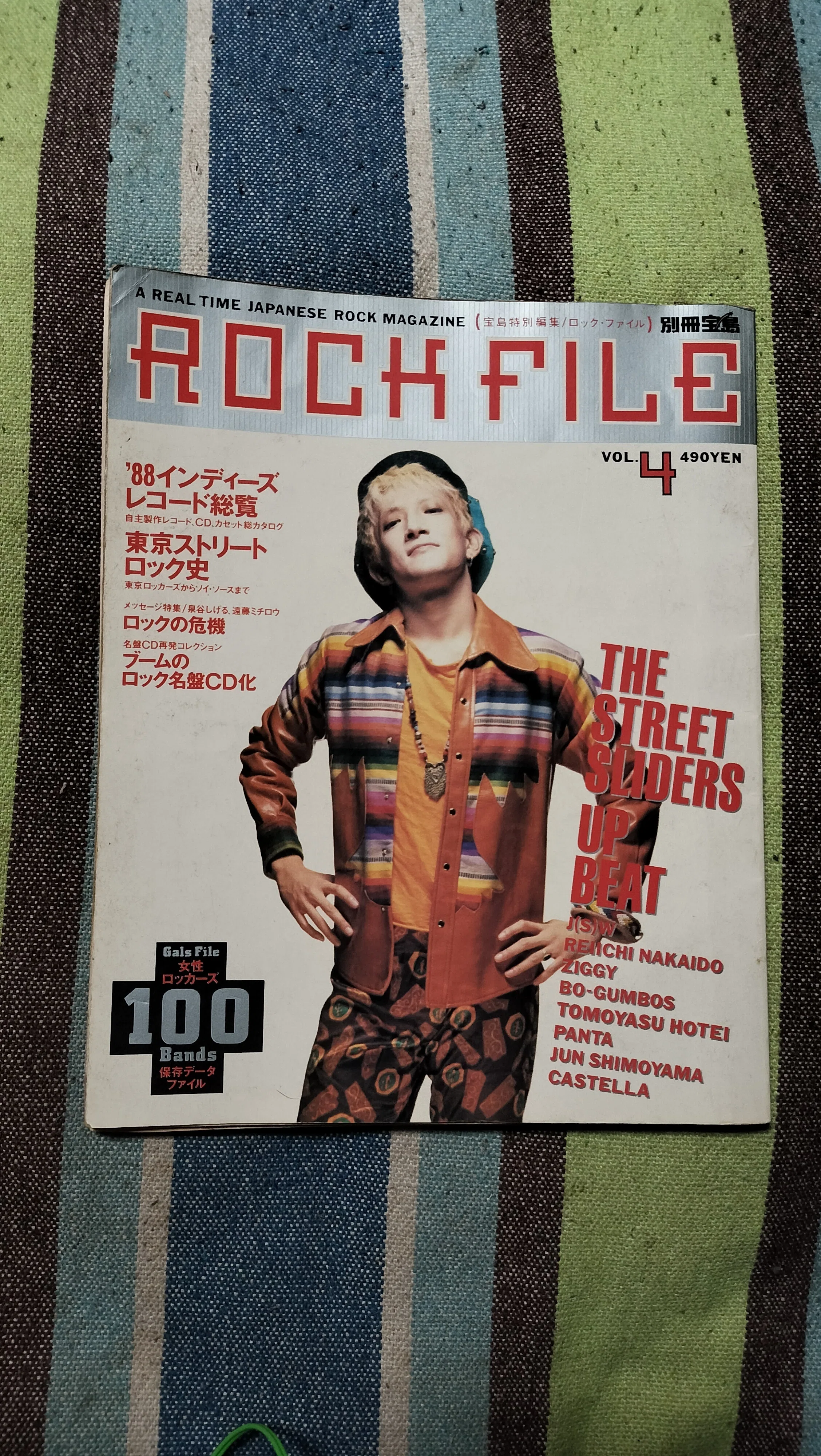 獲物の分け前〜「別冊宝島 ROCK FILE VOL.4」｜スガイヒロシa.k.a