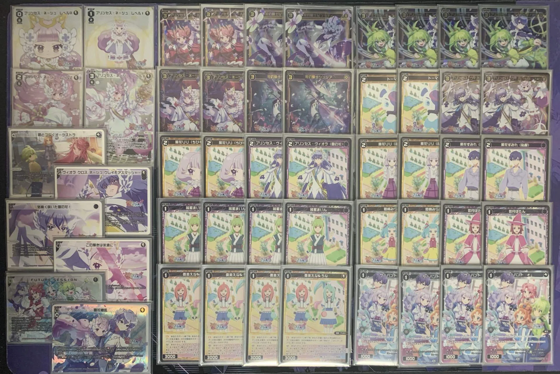 WIXOSS】プリオケLv3白黒ネージュ~風花姉妹マシマシ~【デッキレシピ