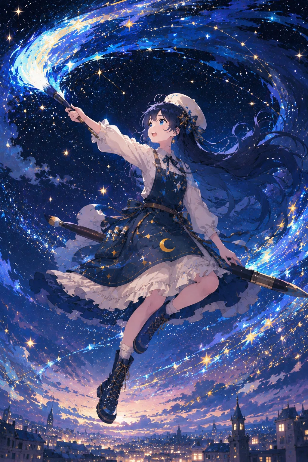Another Story】夜空を修復する少女――もうひとつの「星」の物語｜zakky