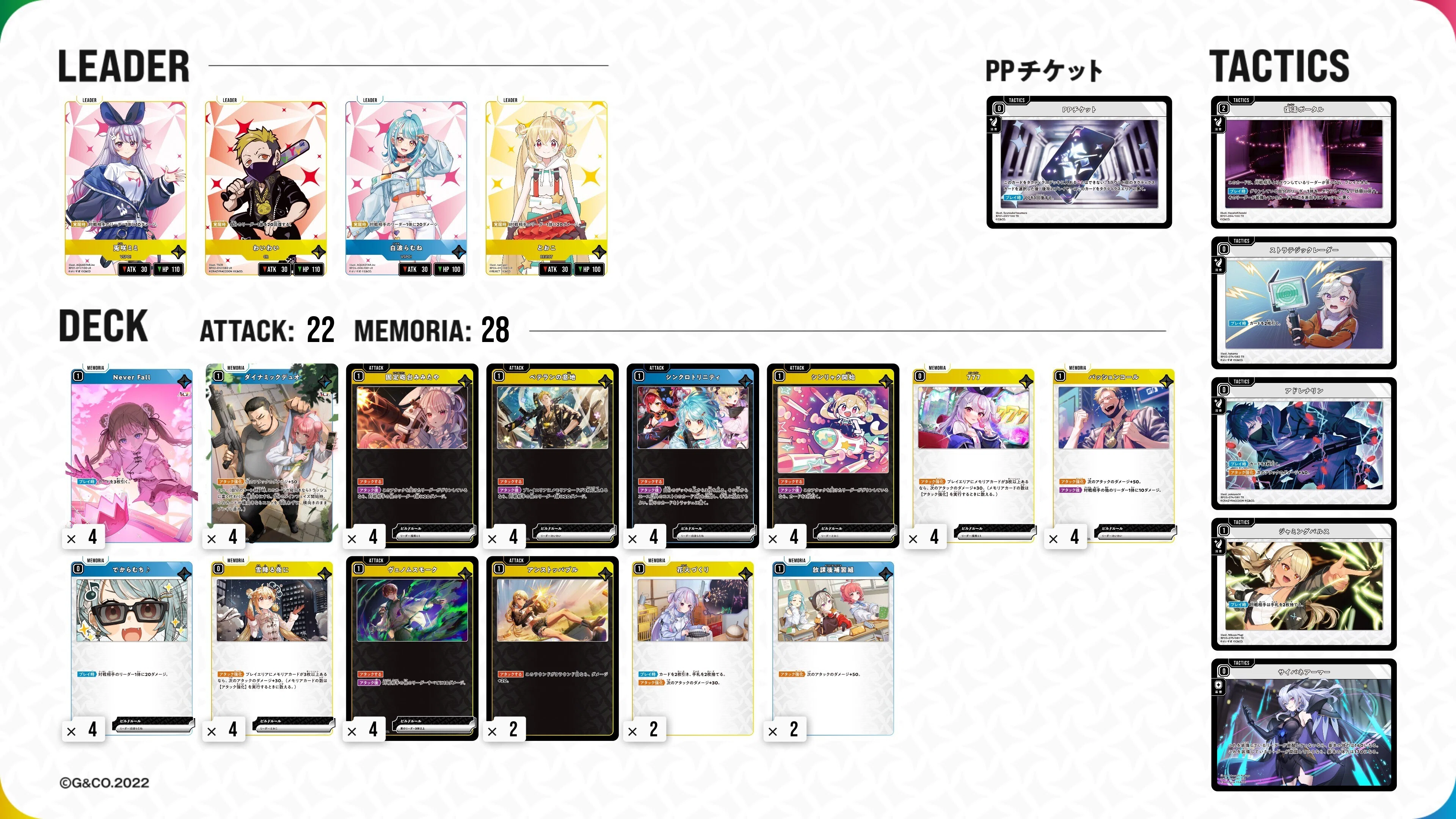 クロスタ】4弾 赤/青リーダーデッキ集【4弾から始める人向け】｜h