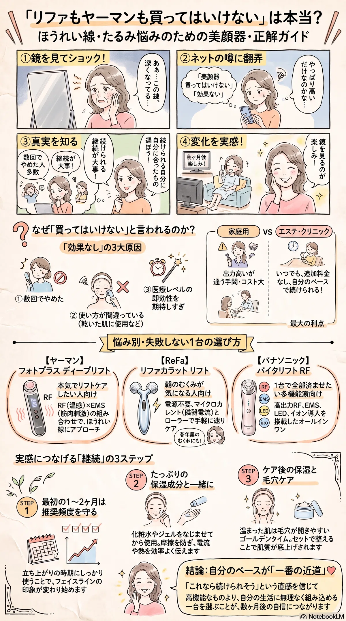 リファの要点をまとめたインフォグラフィック