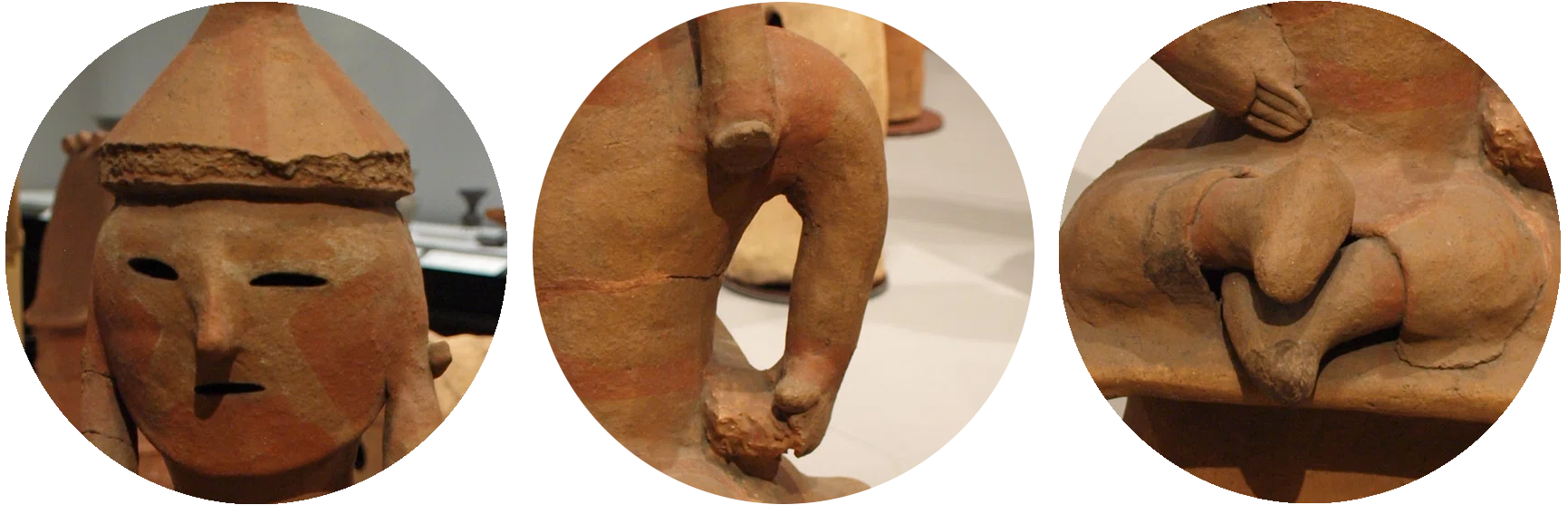 ただ今展示中⑨《埴輪 胡座の男子》古墳時代・6世紀、東京国立博物館